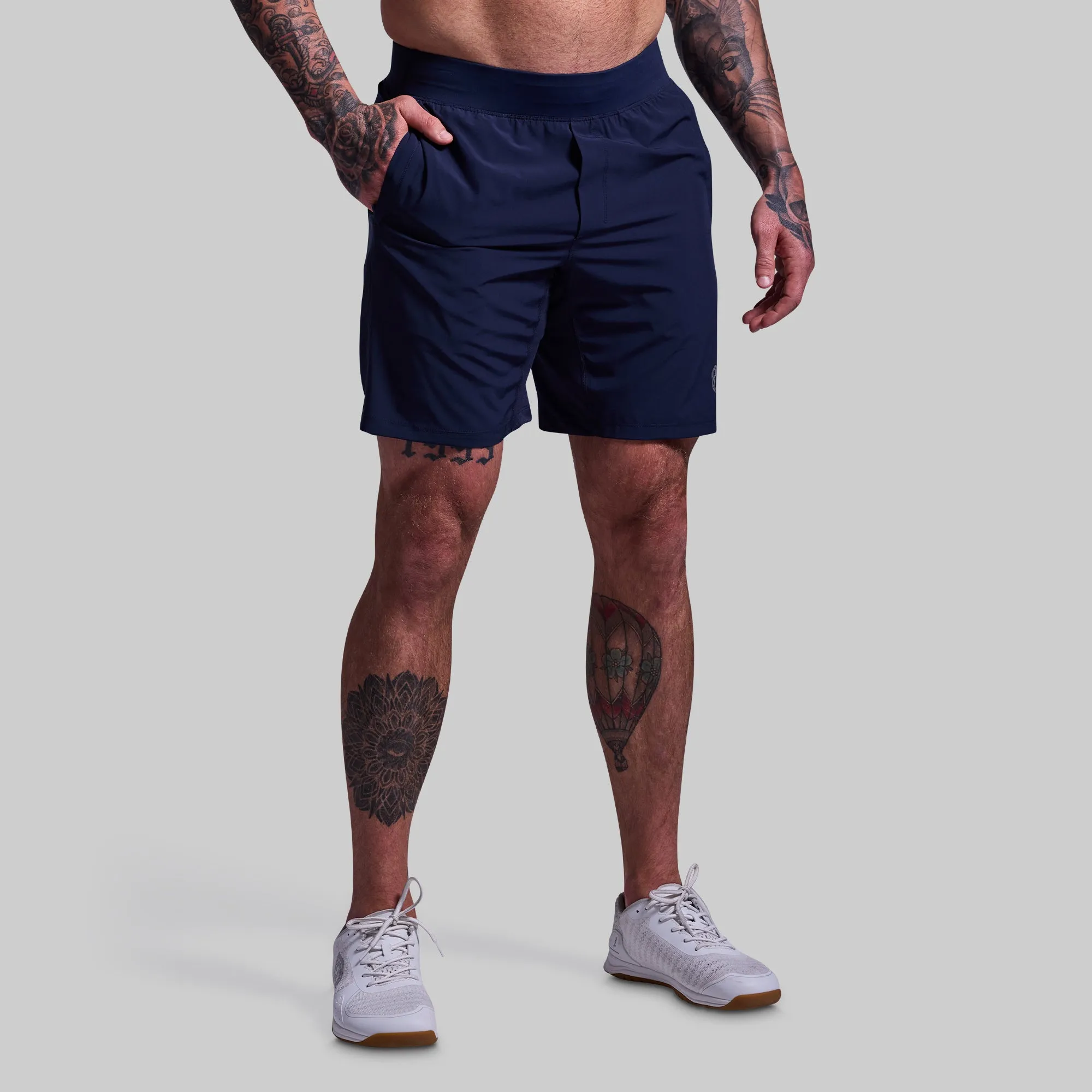 Versatile Short 7" (BP Navy) sold by Born Primitive