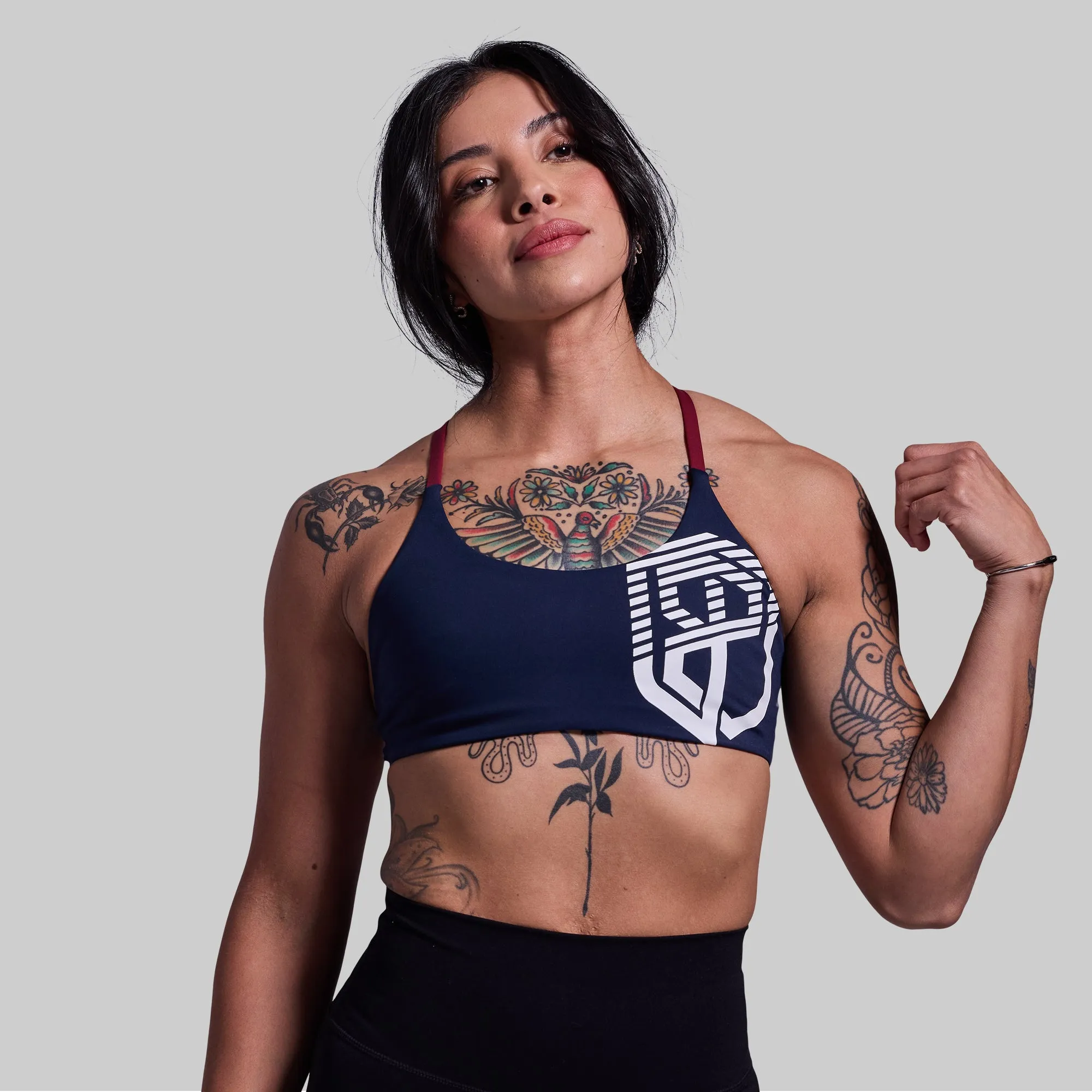 Serenity Sports Bra (Brand Strength-BP Navy) sold by Born Primitive product image thumbnail 2
