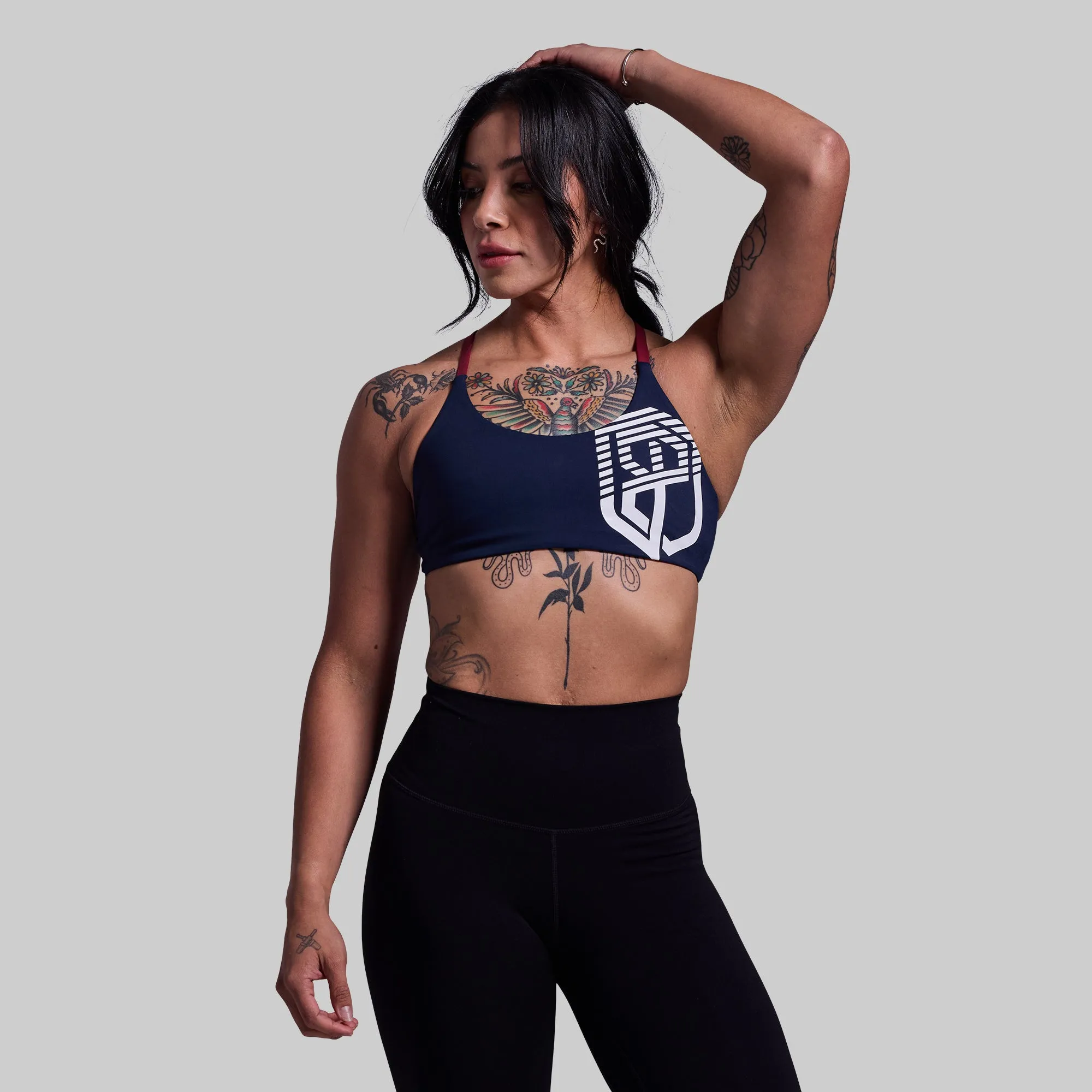 Serenity Sports Bra (Brand Strength-BP Navy) sold by Born Primitive product image thumbnail 5