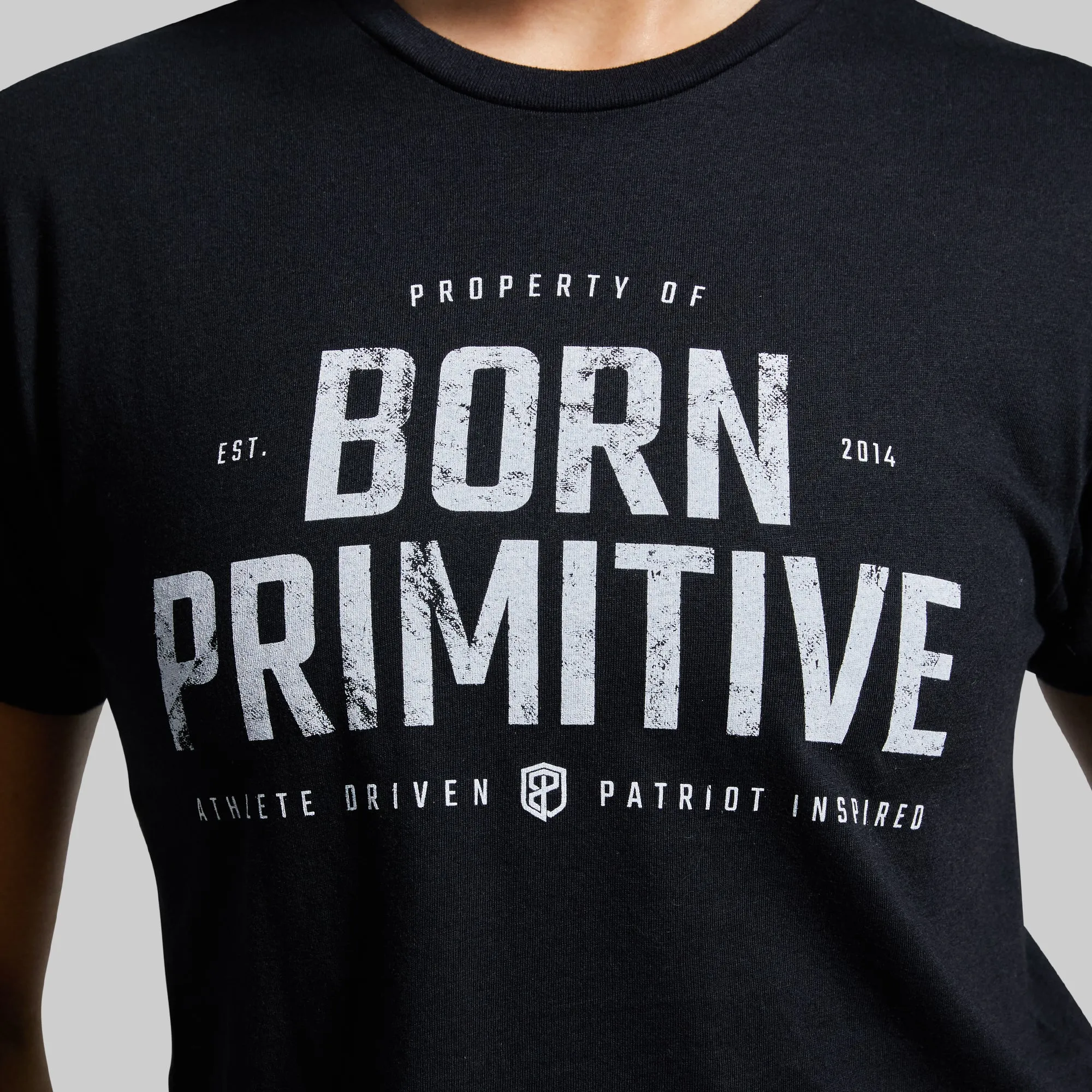 Property of Born Primitive Crop Tee (Black) sold by Born Primitive product image thumbnail 3