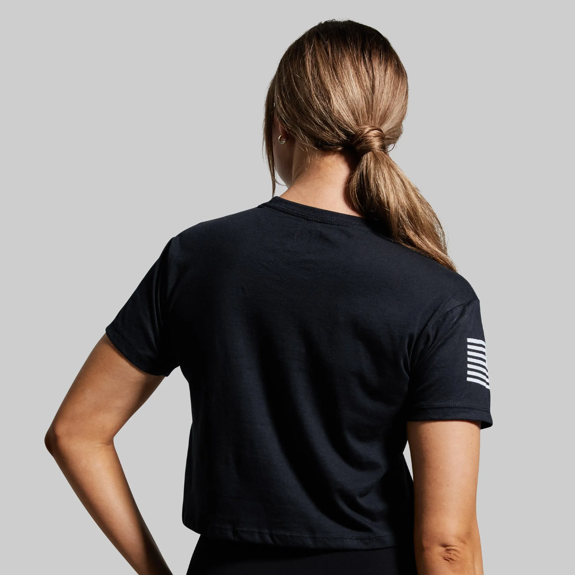 Property of Born Primitive Crop Tee (Black) sold by Born Primitive product image thumbnail 2