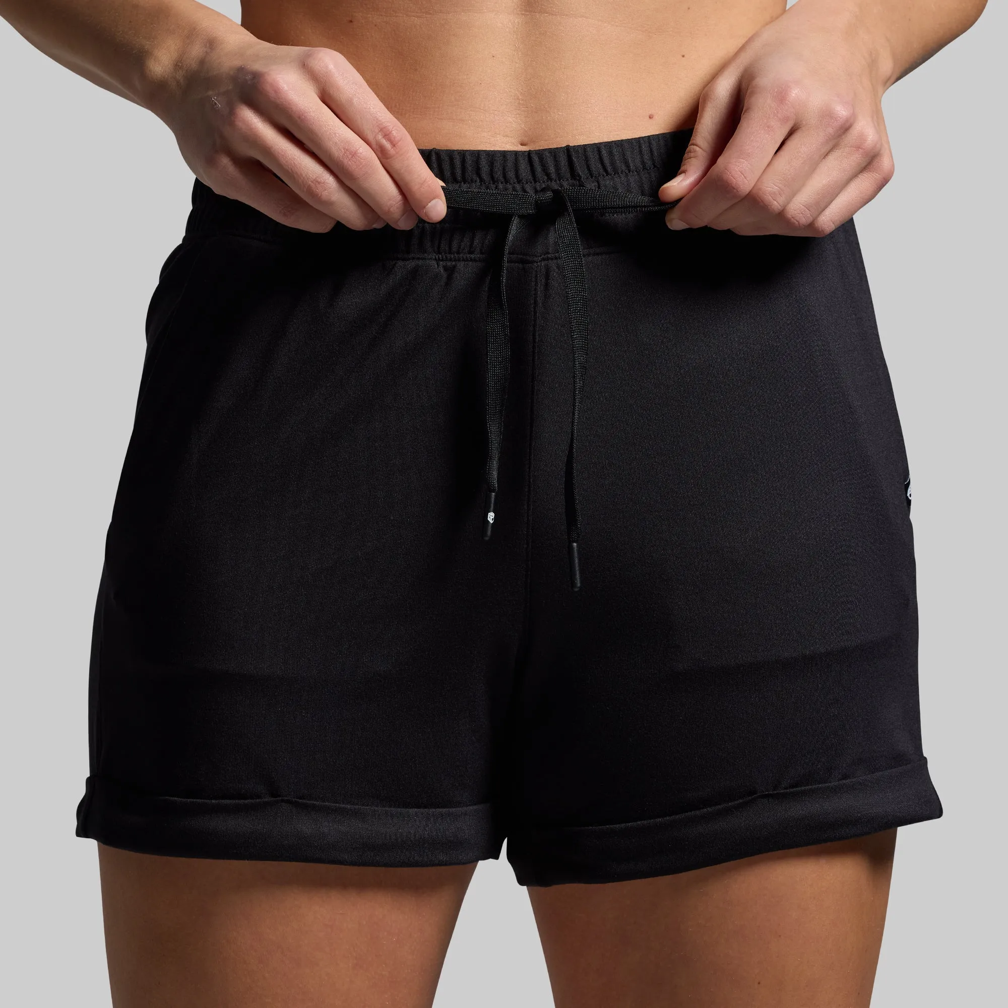 Women's Lounge Short 2.0 (Black) sold by Born Primitive product image thumbnail 5