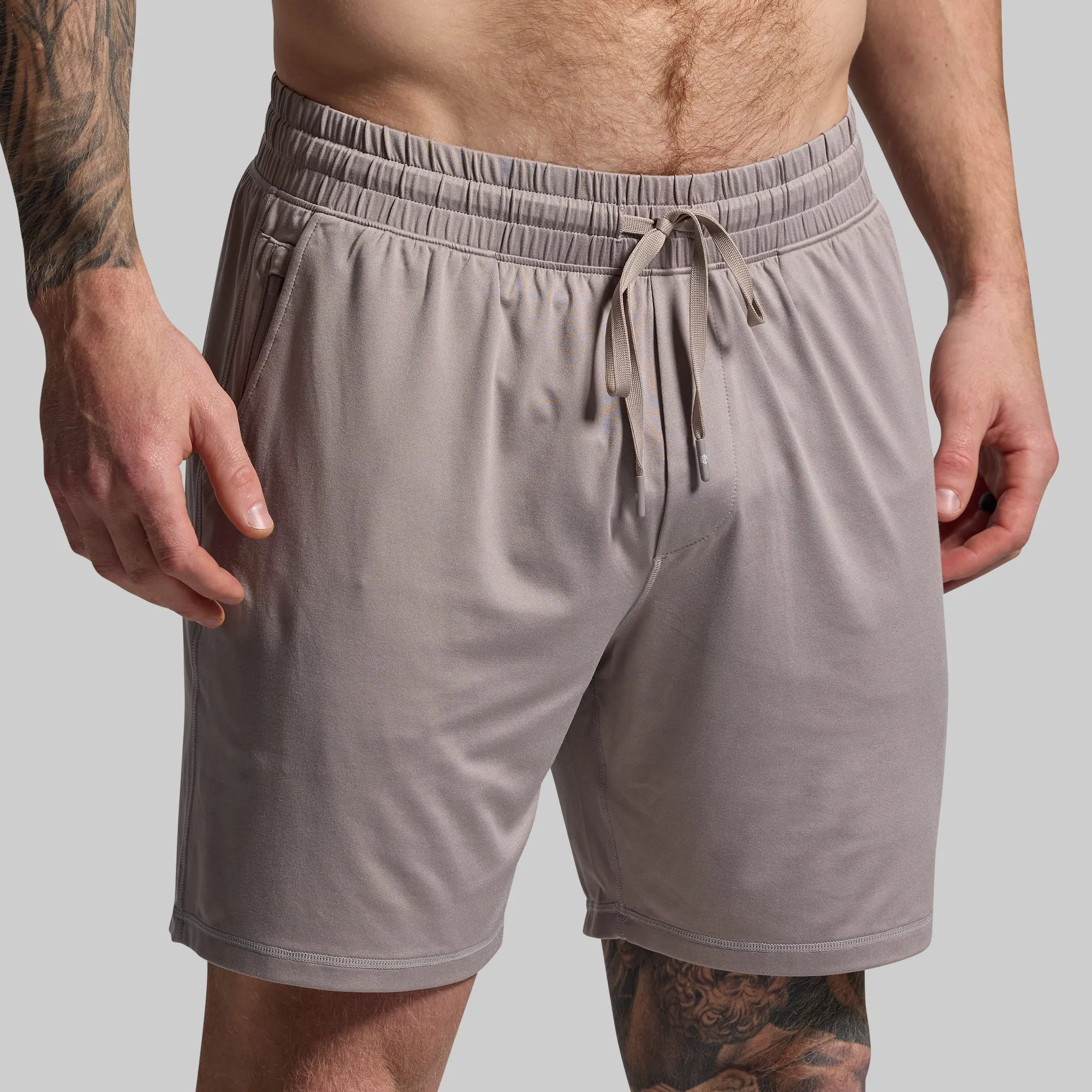 Men's Lounge Short 2.0 (Stone) sold by Born Primitive product image thumbnail 3