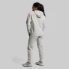 Women's Unmatched Jogger Set (Heather White) sold by Born Primitive