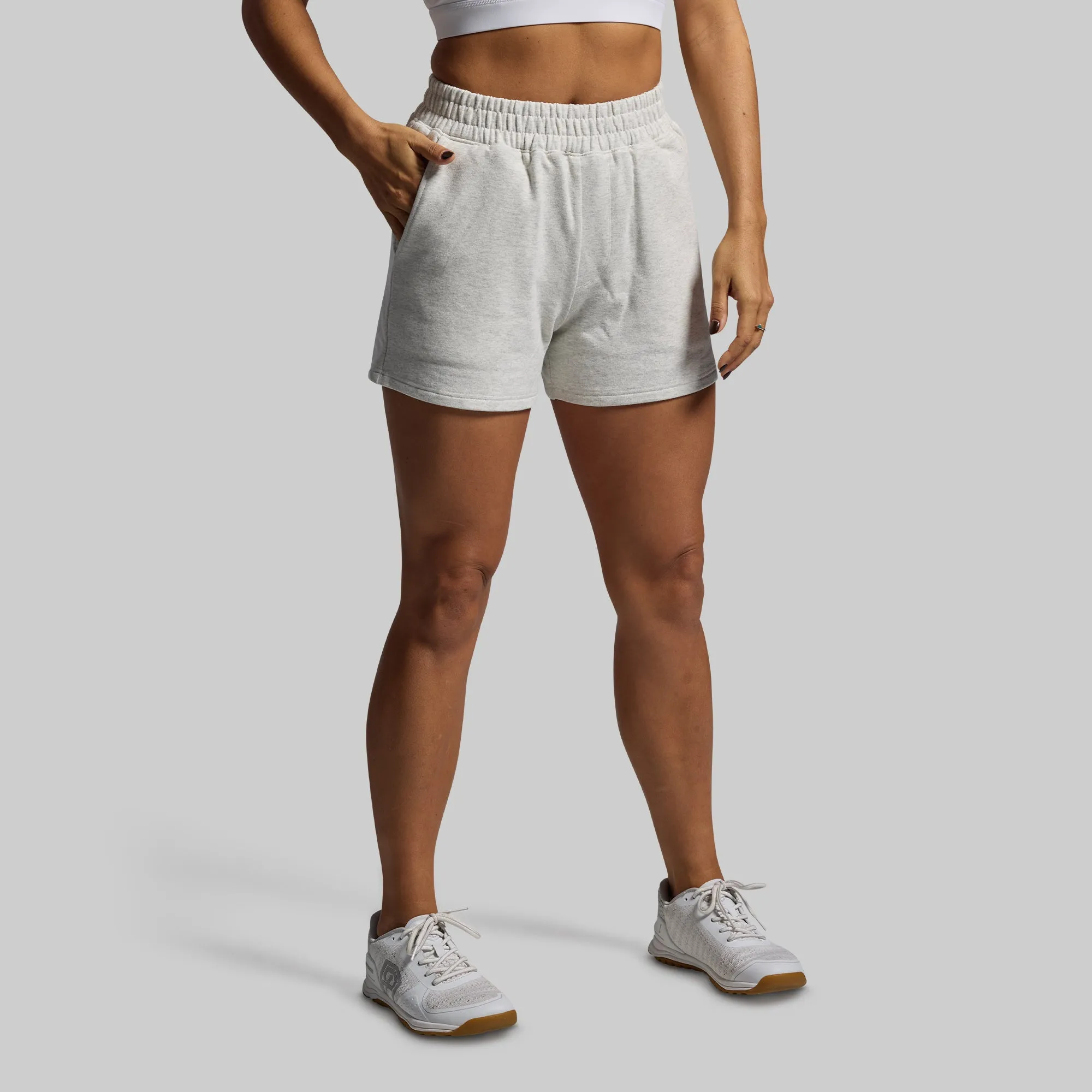 Unmatched Short Set (Heather White) sold by Born Primitive product image thumbnail 5