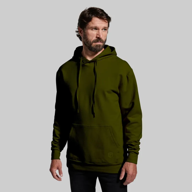 Men's Unmatched Hoodie (Military Green) sold by Born Primitive