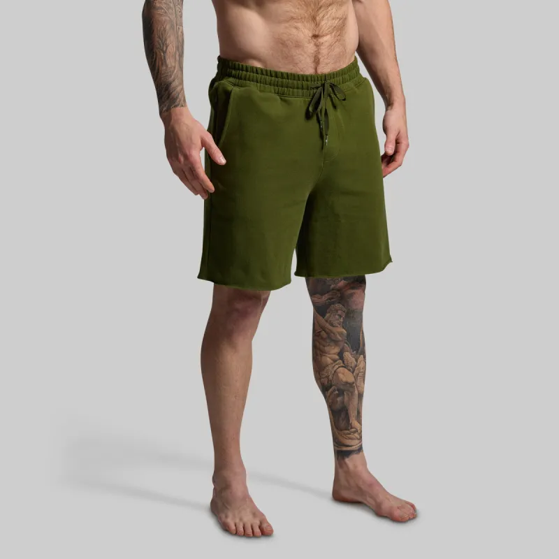Men's Unmatched Short (Military Green) sold by Born Primitive