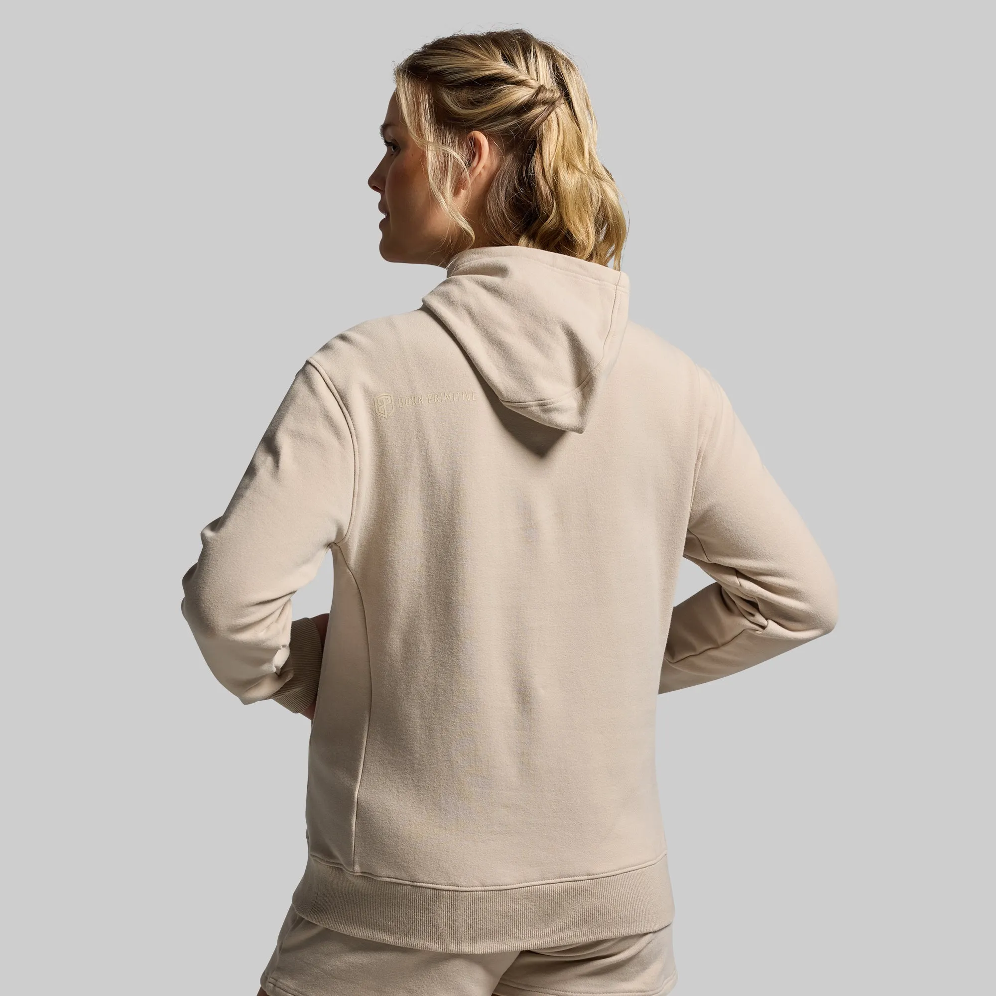 Women's Unmatched Hoodie (Pumice) sold by Born Primitive product image thumbnail 3
