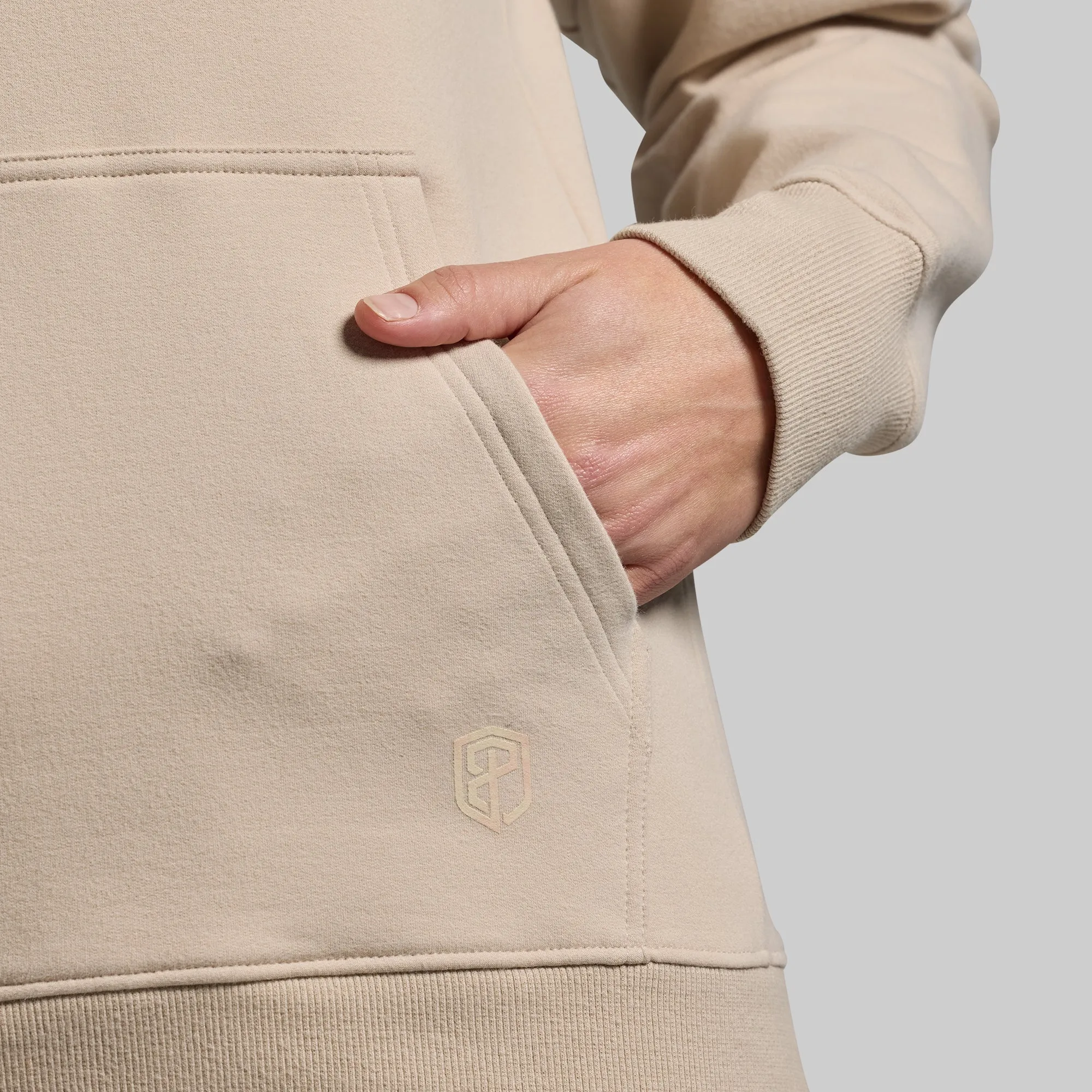 Women's Unmatched Hoodie (Pumice) sold by Born Primitive product image thumbnail 4