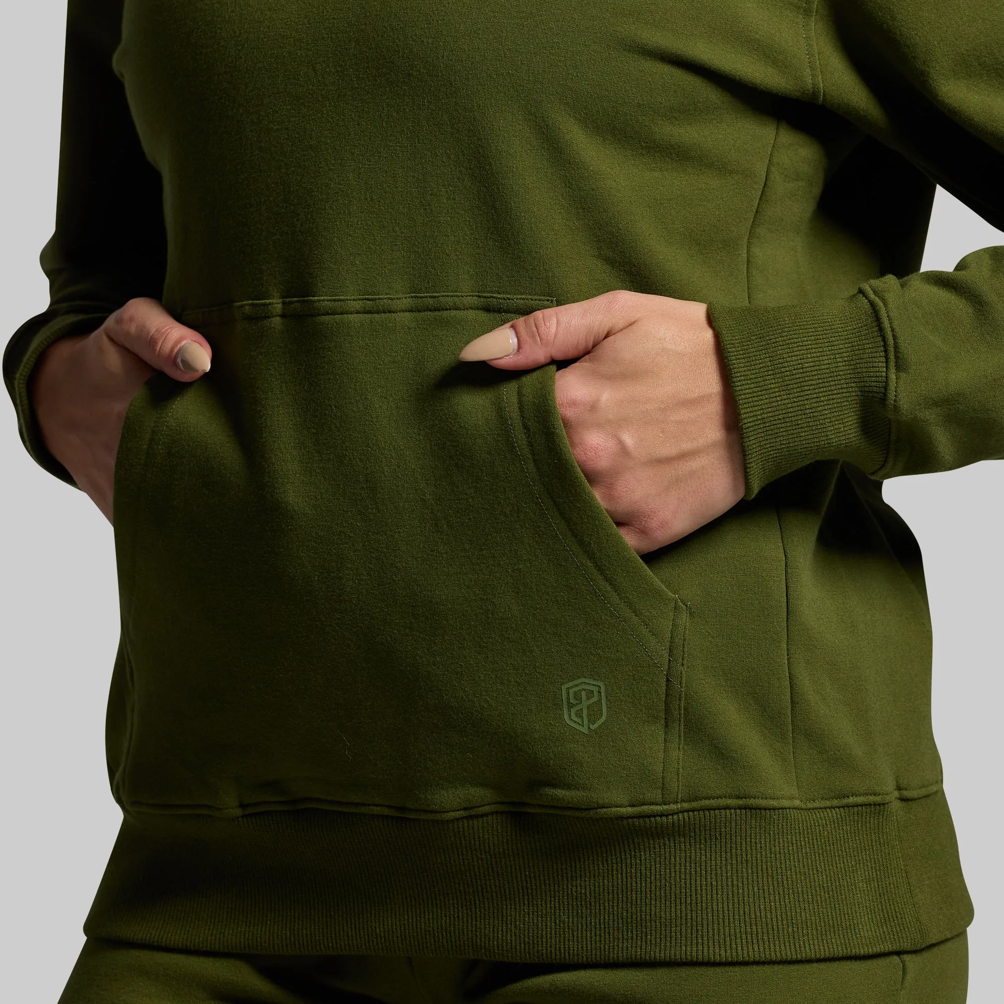 Women's Unmatched Hoodie (Military Green) sold by Born Primitive product image thumbnail 5