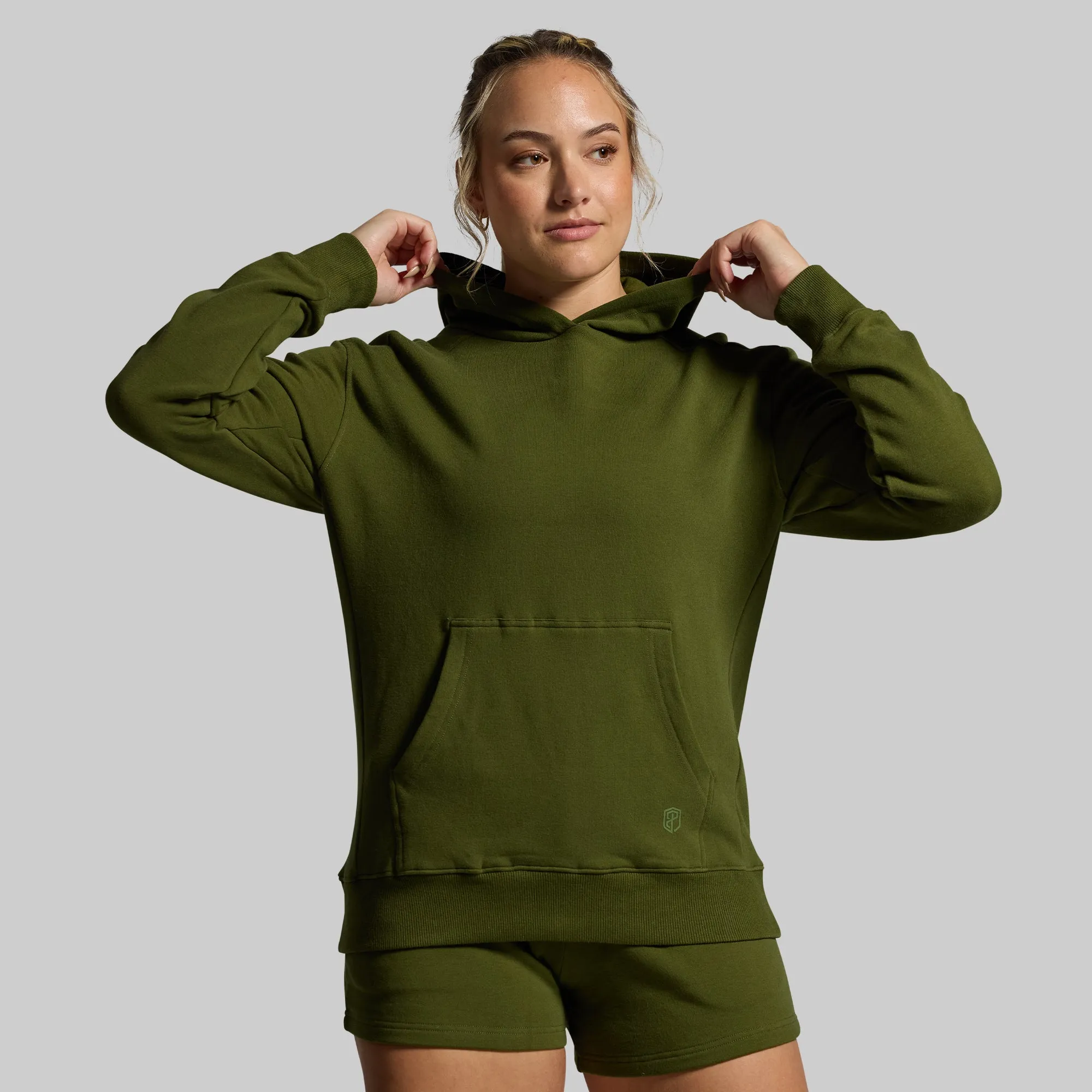 Women's Unmatched Hoodie (Military Green) sold by Born Primitive