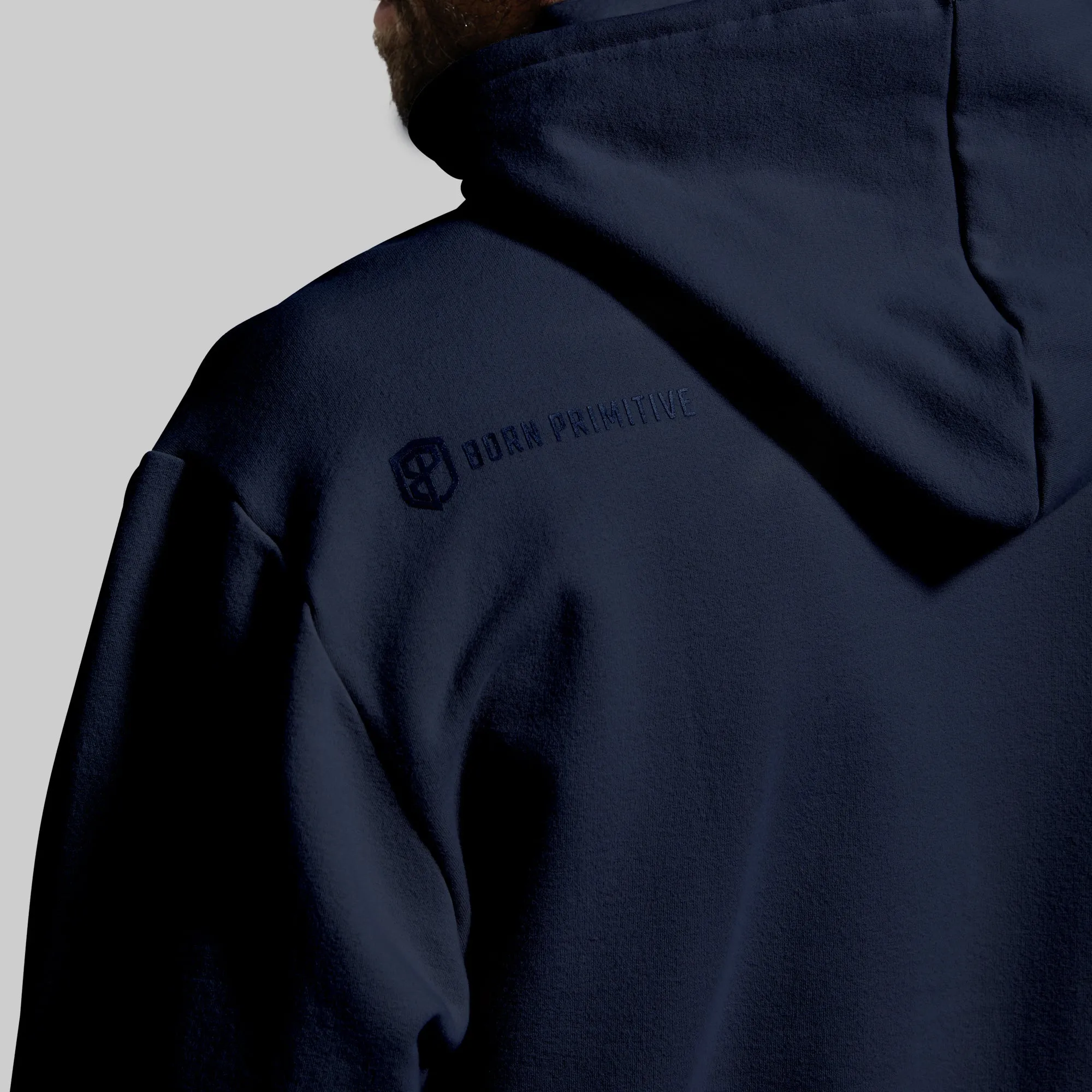 Men's Unmatched Hoodie (BP Navy) sold by Born Primitive product image thumbnail 3