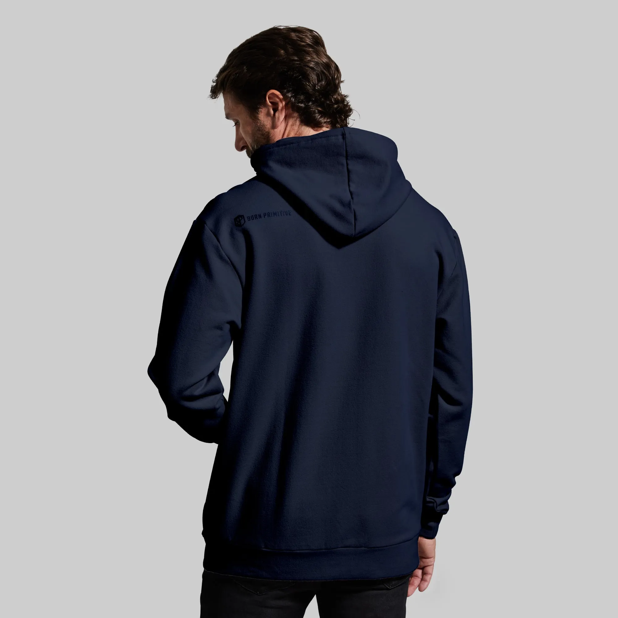 Men's Unmatched Hoodie (BP Navy) sold by Born Primitive product image thumbnail 2