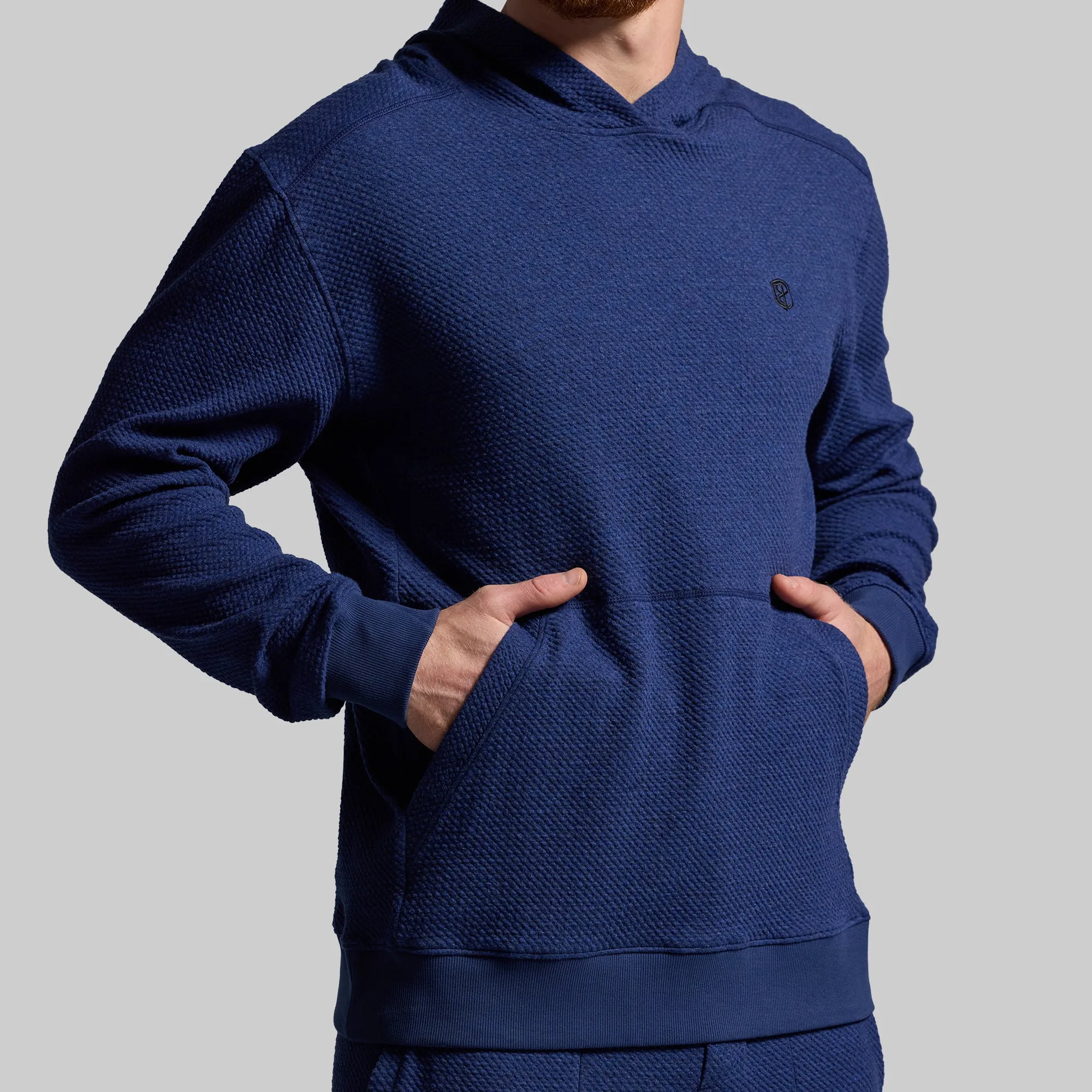 Men's Cloud Hoodie (Heather Midnight Blue) sold by Born Primitive product image thumbnail 4