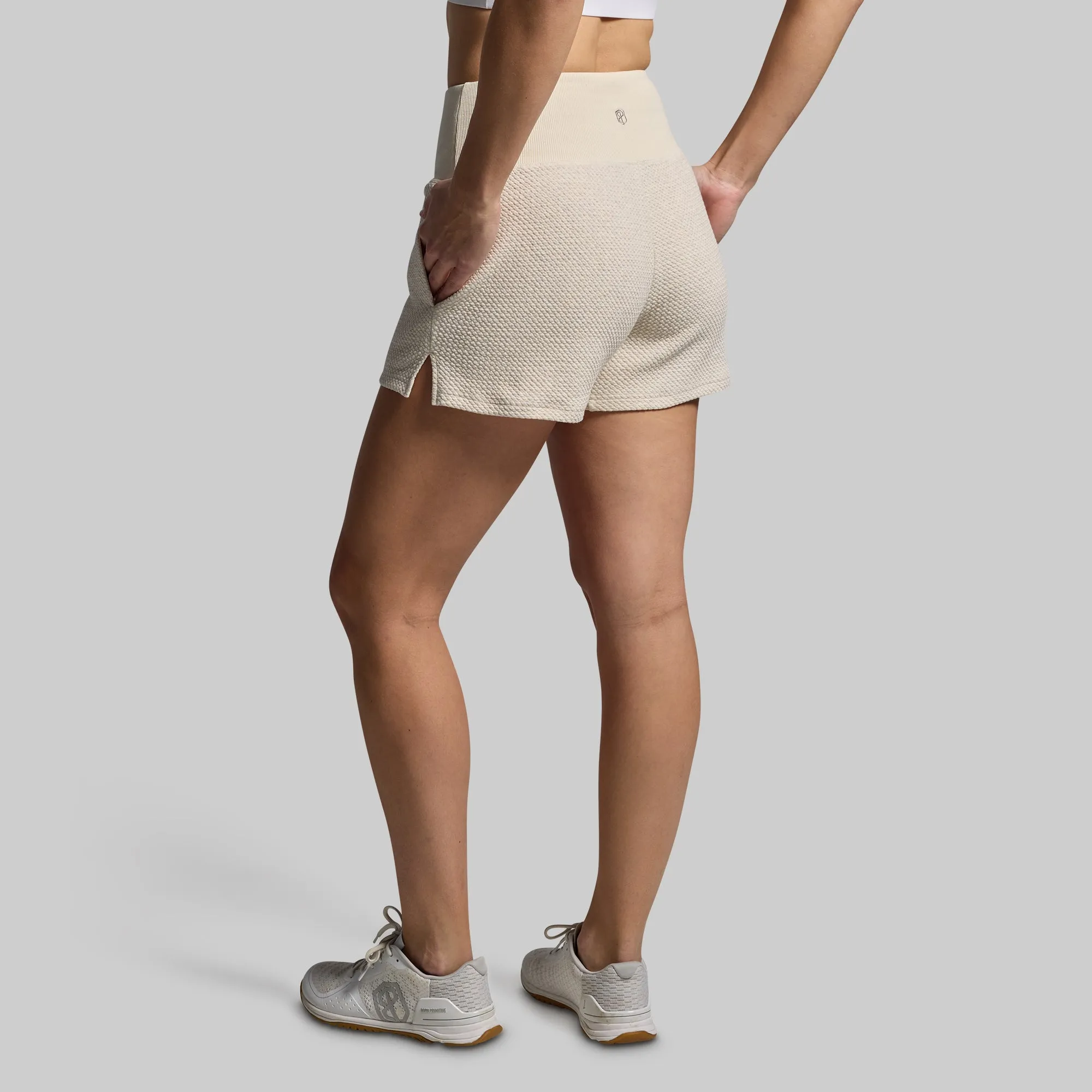 Women's Cloud Short (Heather Oatmeal) sold by Born Primitive product image thumbnail 4