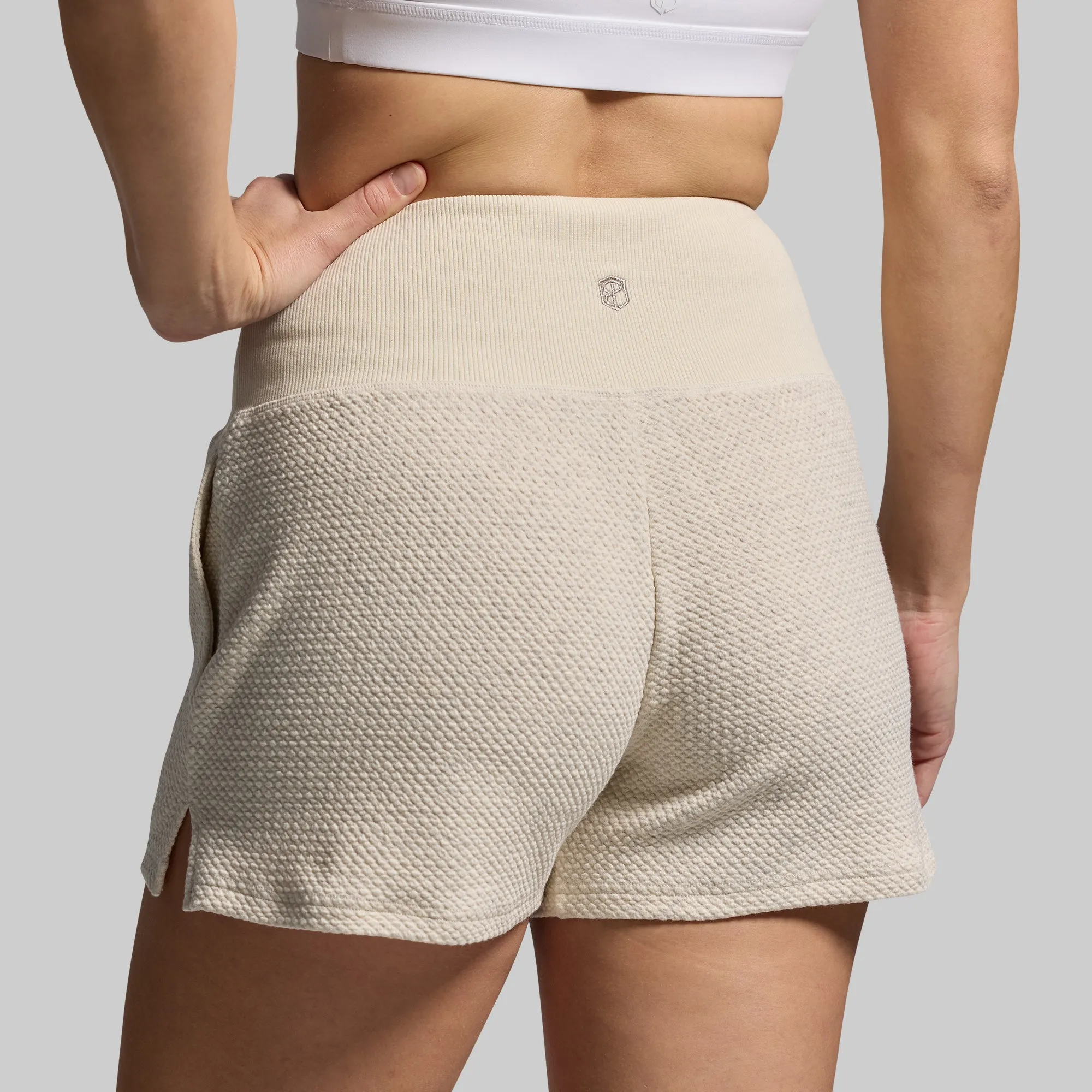 Women's Cloud Short (Heather Oatmeal) sold by Born Primitive product image thumbnail 2