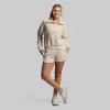 Women's Cloud Short (Heather Oatmeal) sold by Born Primitive