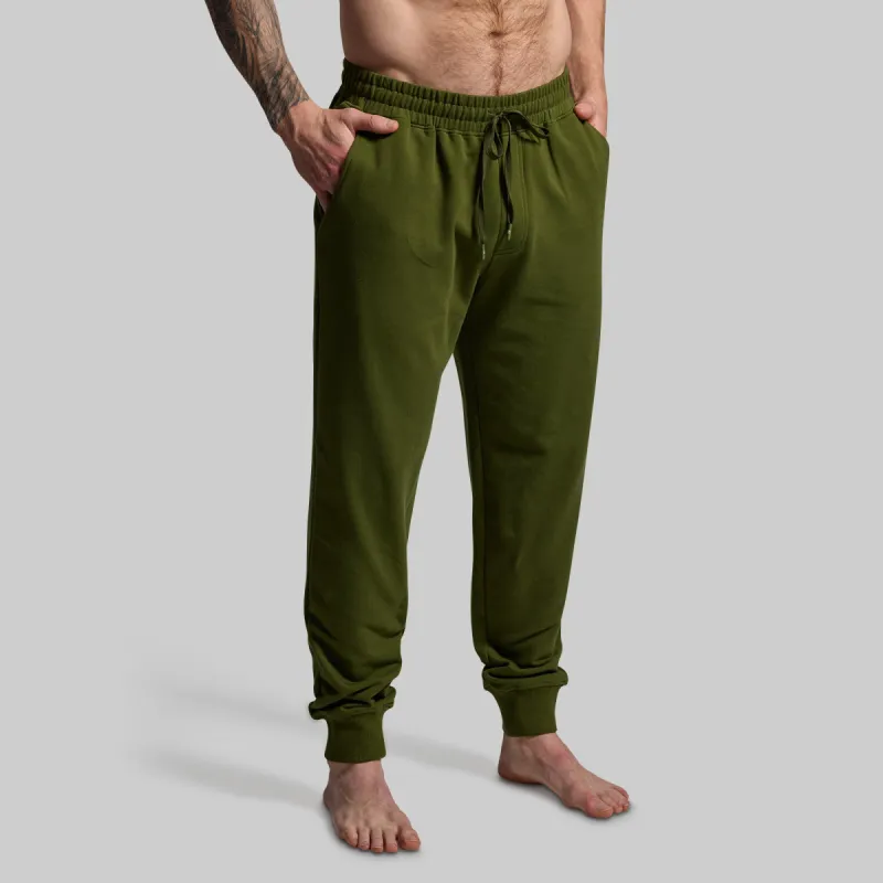 Men's Unmatched Jogger 2.0 (Military Green) sold by Born Primitive