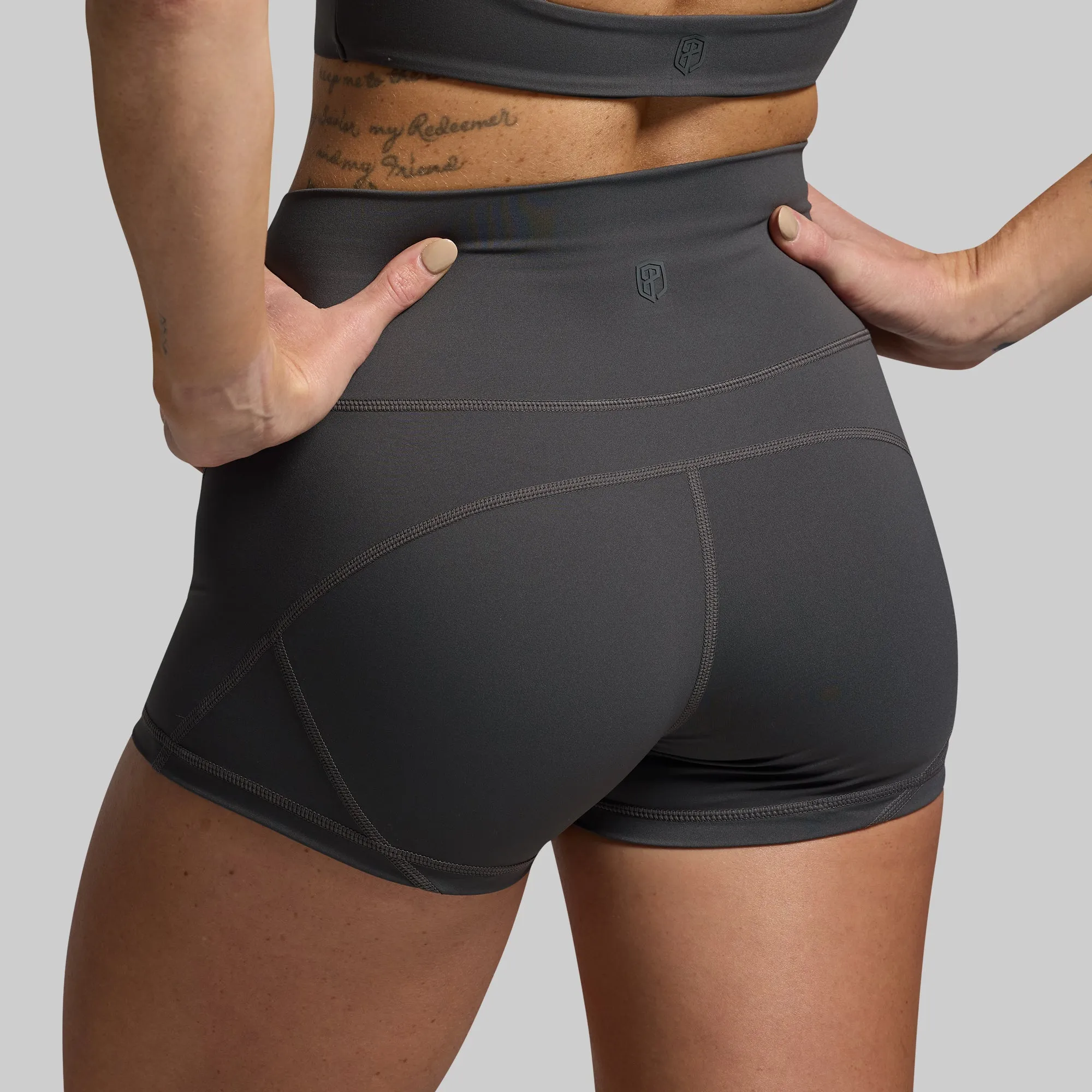 Your Go To Booty Short Set (Gunmetal) sold by Born Primitive product image thumbnail 4