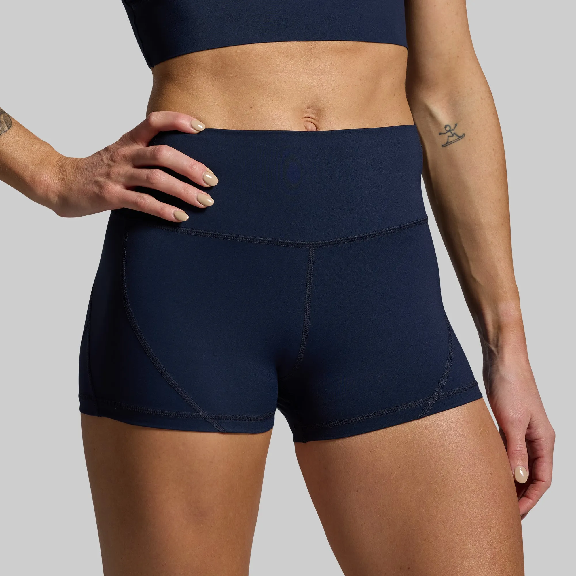 Your Go To Booty Short Set (BP Navy) sold by Born Primitive product image thumbnail 3
