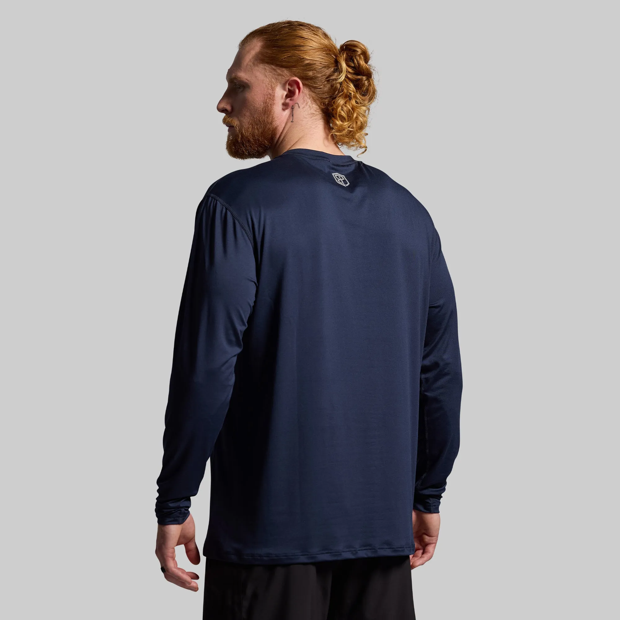 Athleisure Long Sleeve Crew (BP Navy) sold by Born Primitive product image thumbnail 2