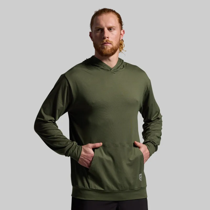 Athleisure Hoodie (Tactical Green) sold by Born Primitive