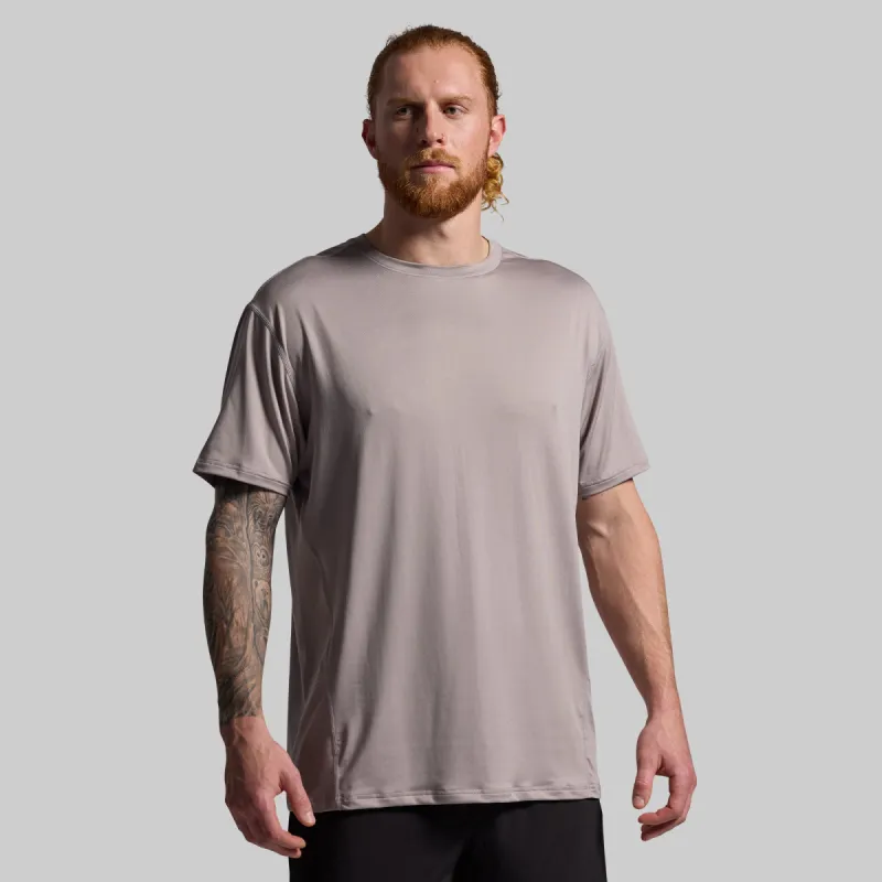 Athleisure Tee (Stone) sold by Born Primitive