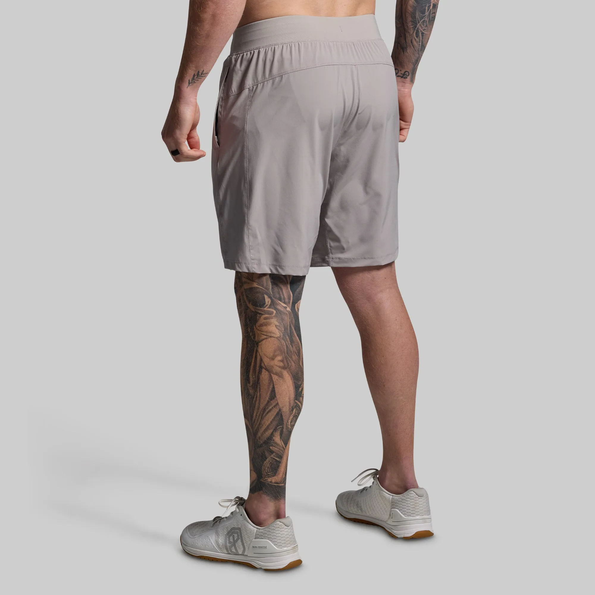 Versatile Short w/ Compression 9" (Stone) sold by Born Primitive product image thumbnail 2