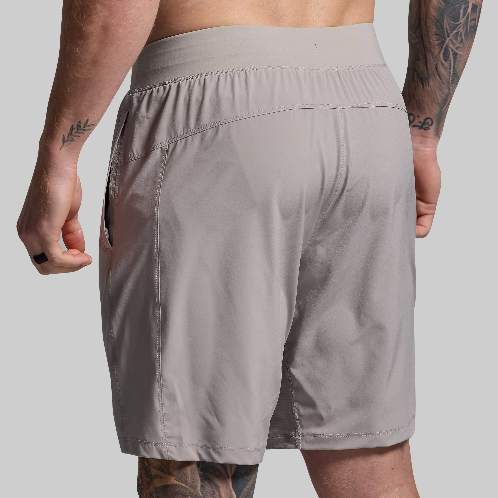 Versatile Short w/ Compression 9" (Stone) sold by Born Primitive product image thumbnail 5