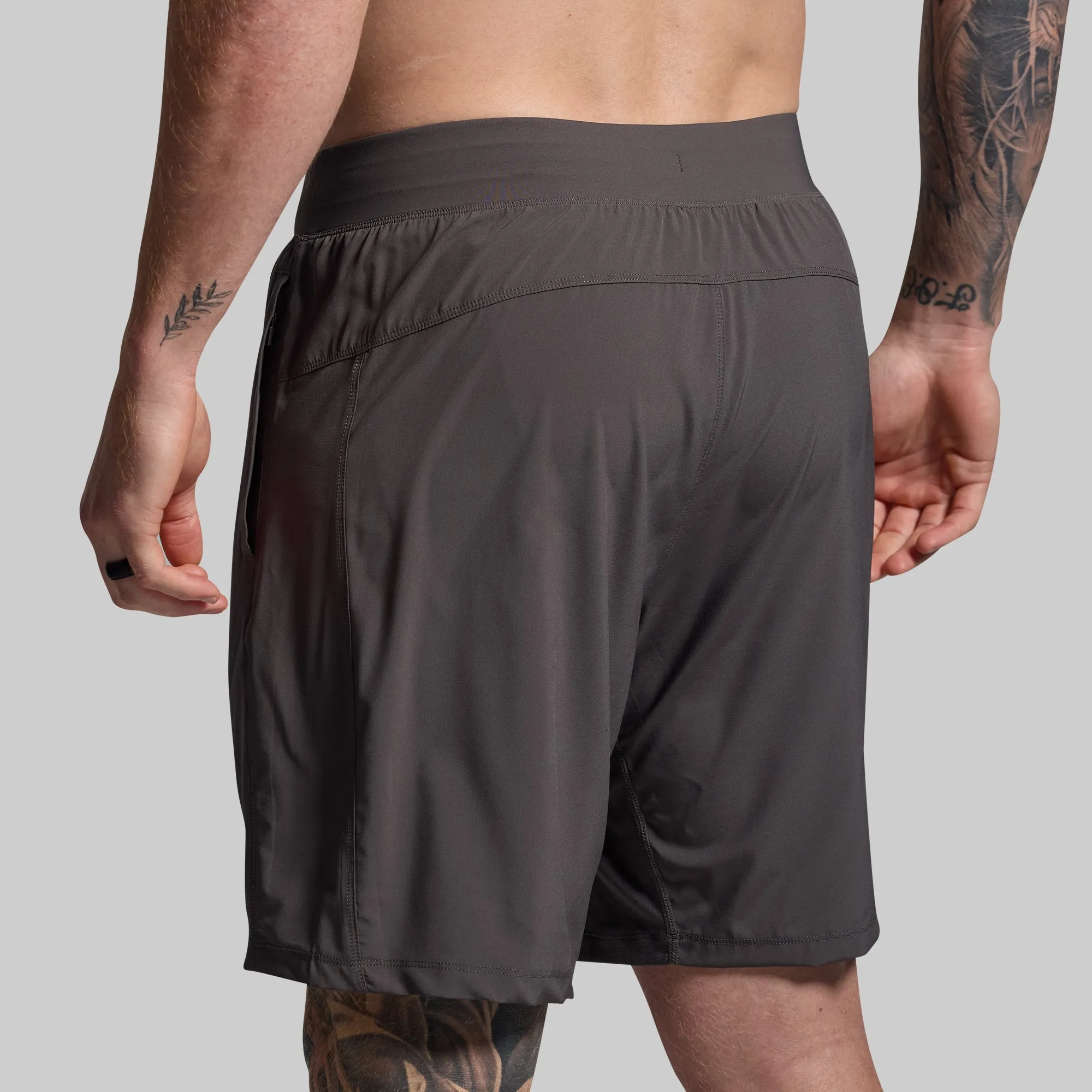 Versatile Short w/ Compression 9" (Gunmetal) sold by Born Primitive product image thumbnail 5