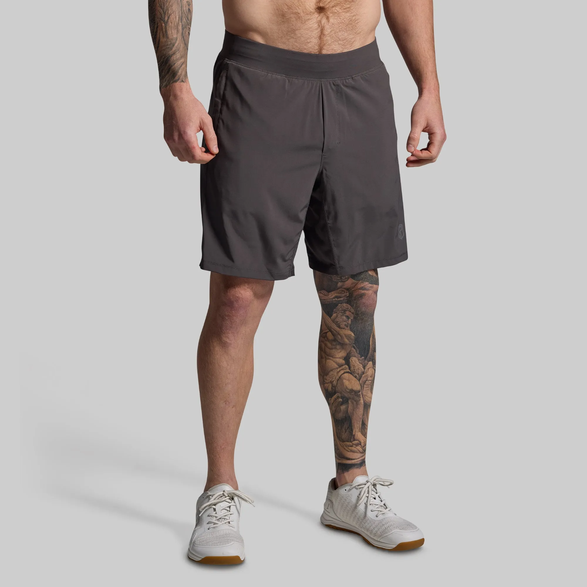 Versatile Short w/ Compression 9" (Gunmetal) sold by Born Primitive