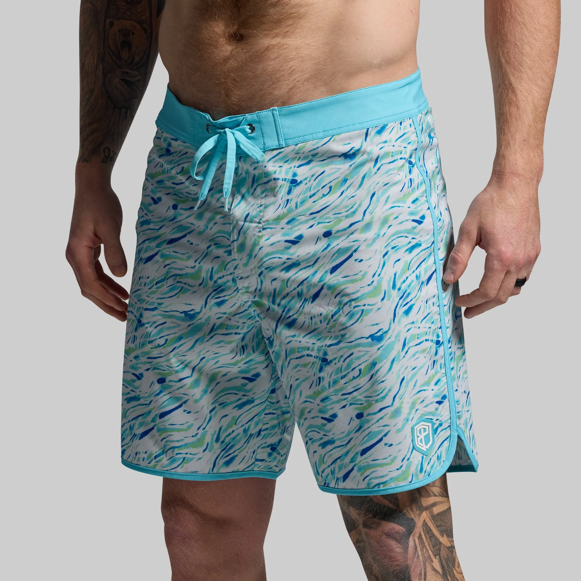 Island Short 8" (Blue Waves) sold by Born Primitive product image thumbnail 3