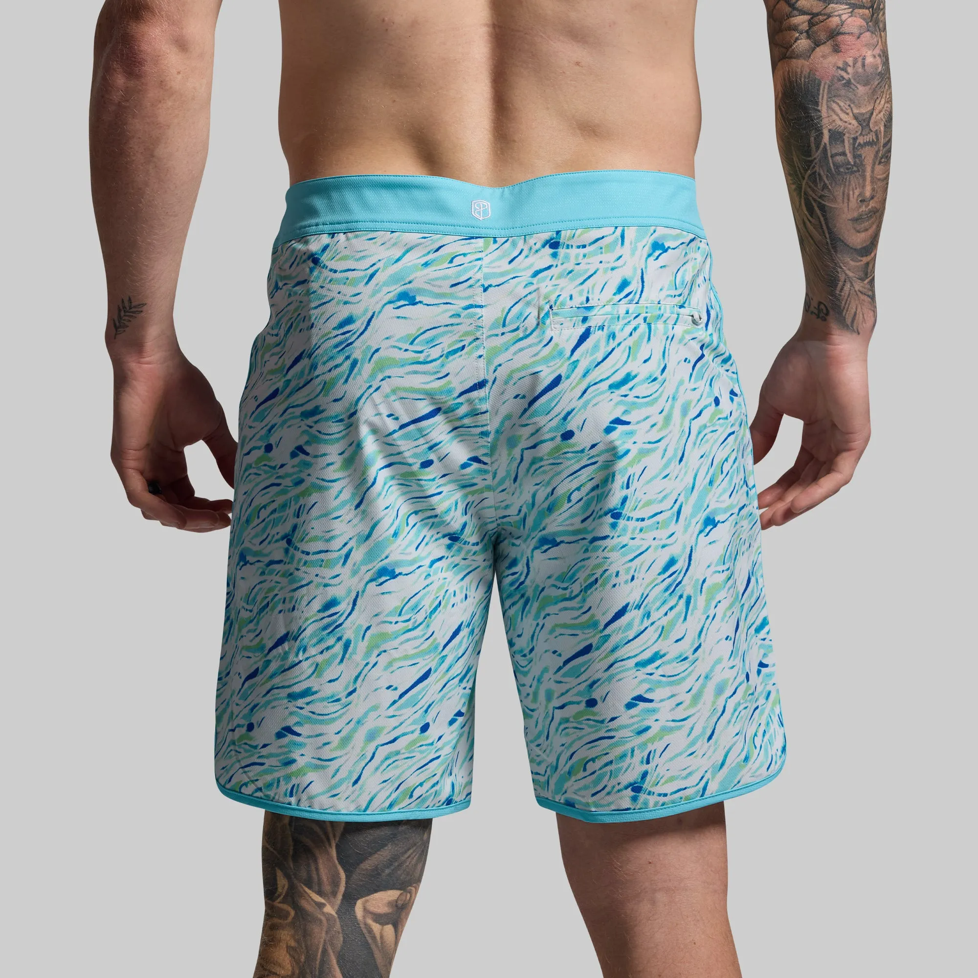Island Short 8" (Blue Waves) sold by Born Primitive product image thumbnail 4