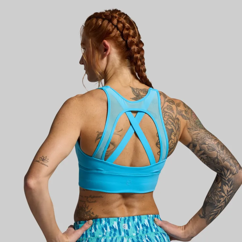 X-Factor Sports Bra (Aquarius) sold by Born Primitive