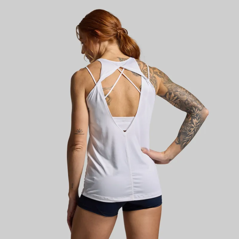 Edge Tank (White) sold by Born Primitive