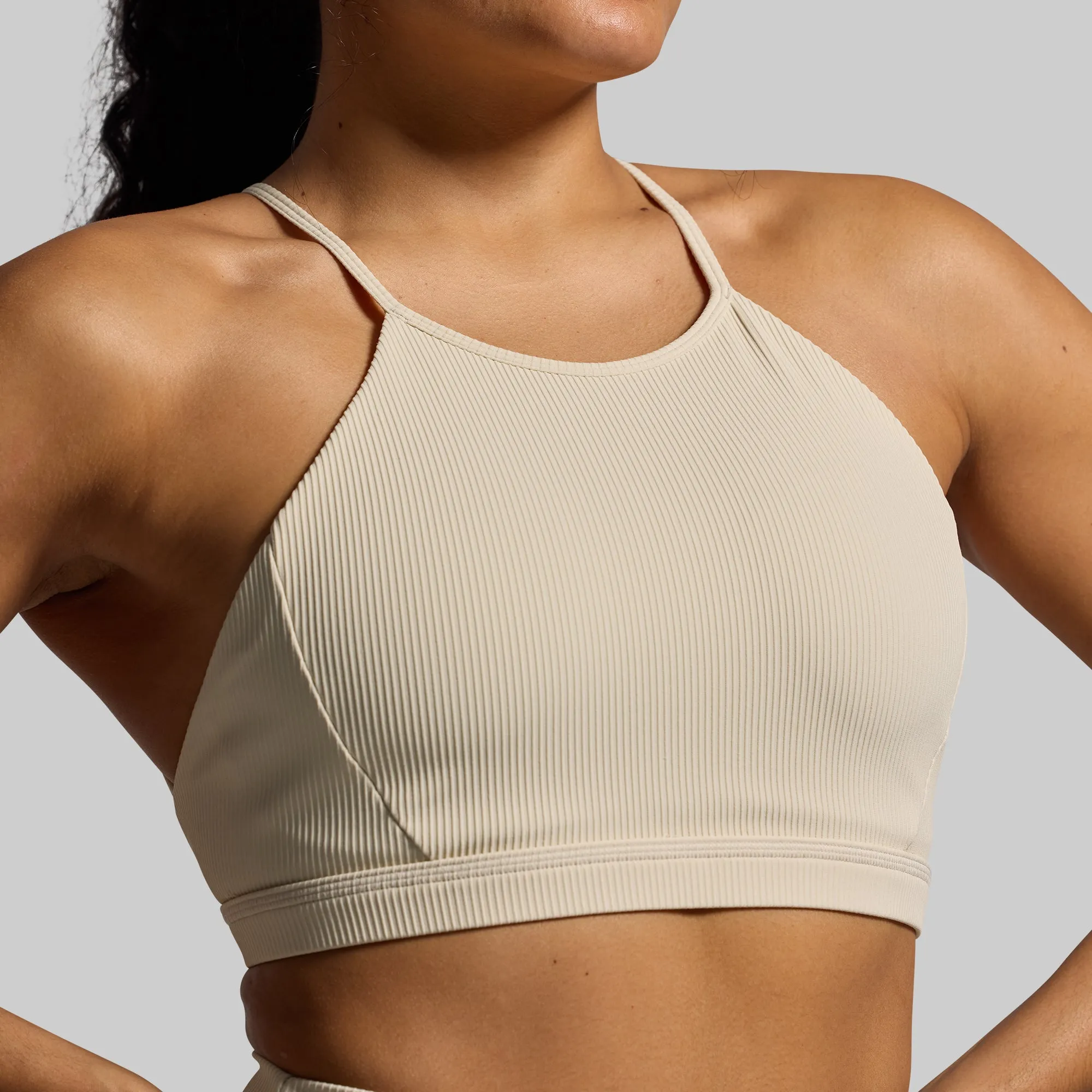 Break the Limits Sports Bra (Oatmeal) sold by Born Primitive product image thumbnail 4