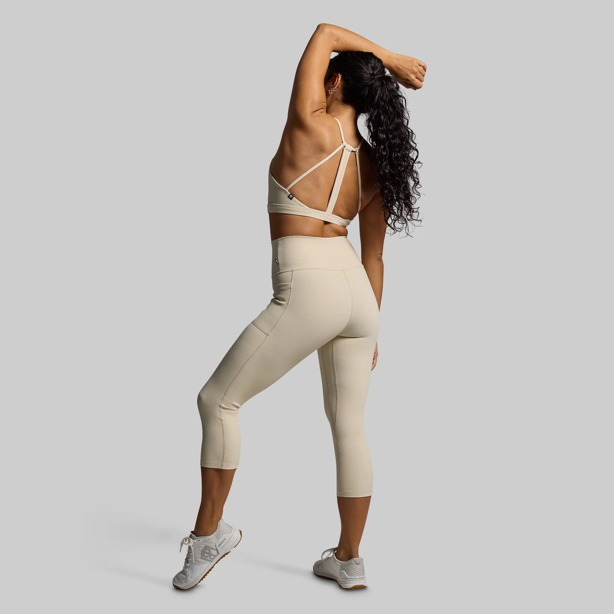 Break the Limits Sports Bra (Oatmeal) sold by Born Primitive product image thumbnail 5