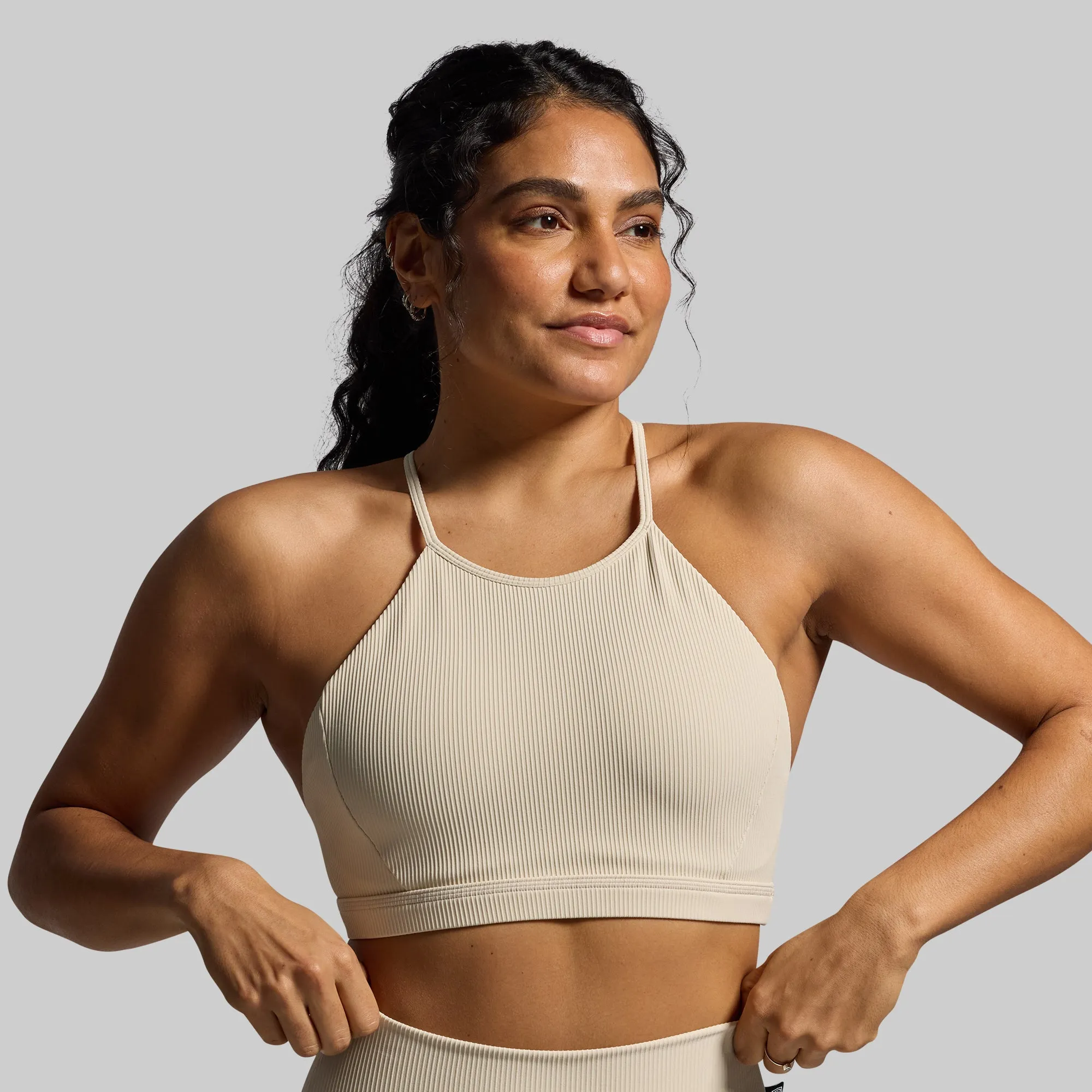 Break the Limits Sports Bra (Oatmeal) sold by Born Primitive product image thumbnail 2