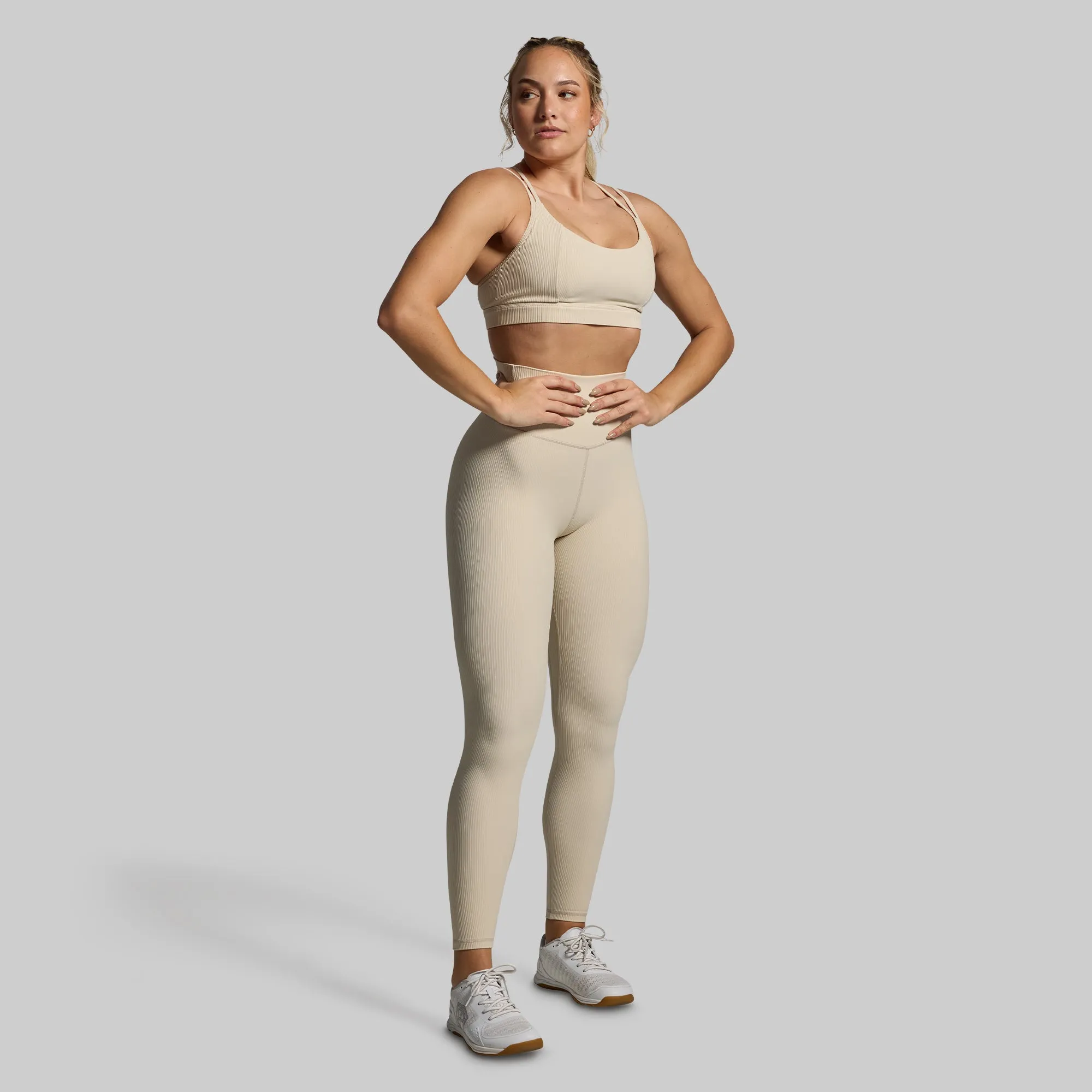 Lotus Sports Bra (Oatmeal) sold by Born Primitive product image thumbnail 5