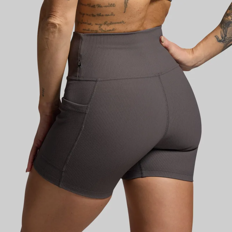 All or Nothing Short (Dark Grey) sold by Born Primitive