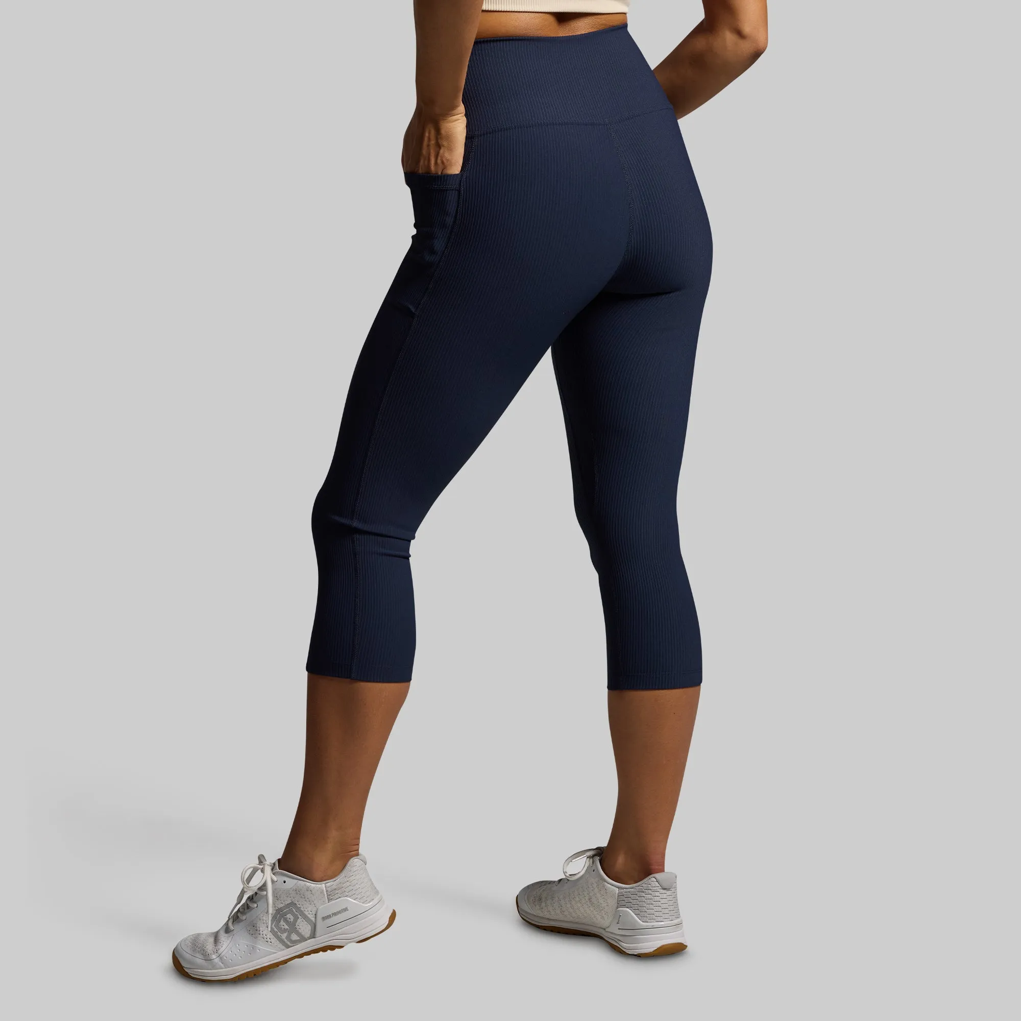 All or Nothing Capri w/ Pockets (BP Navy) sold by Born Primitive product image thumbnail 2