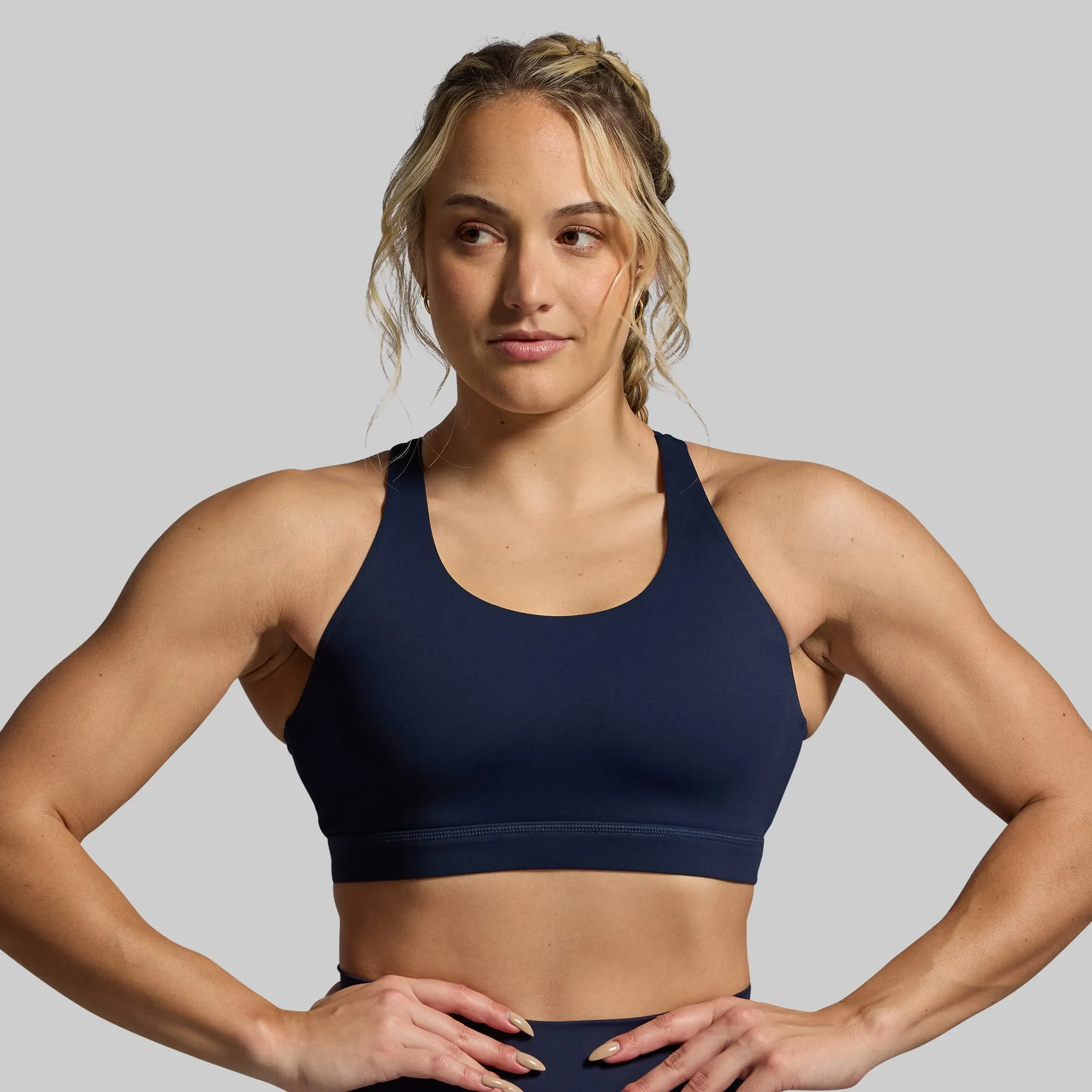 Helix Sports Bra (BP Navy) sold by Born Primitive product image thumbnail 2