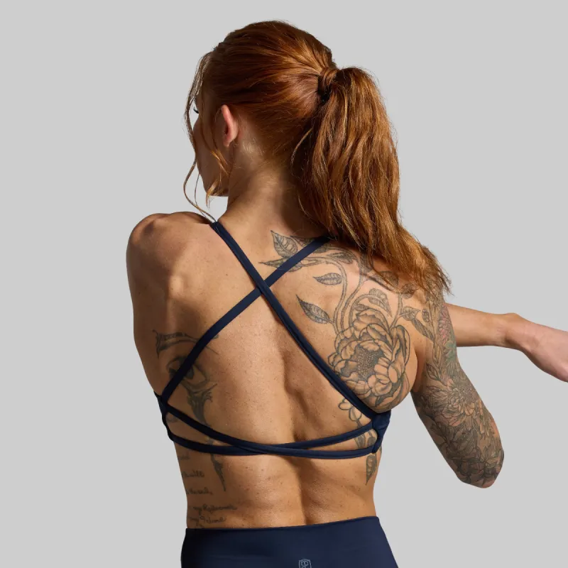 Serenity Sports Bra (BP Navy) sold by Born Primitive