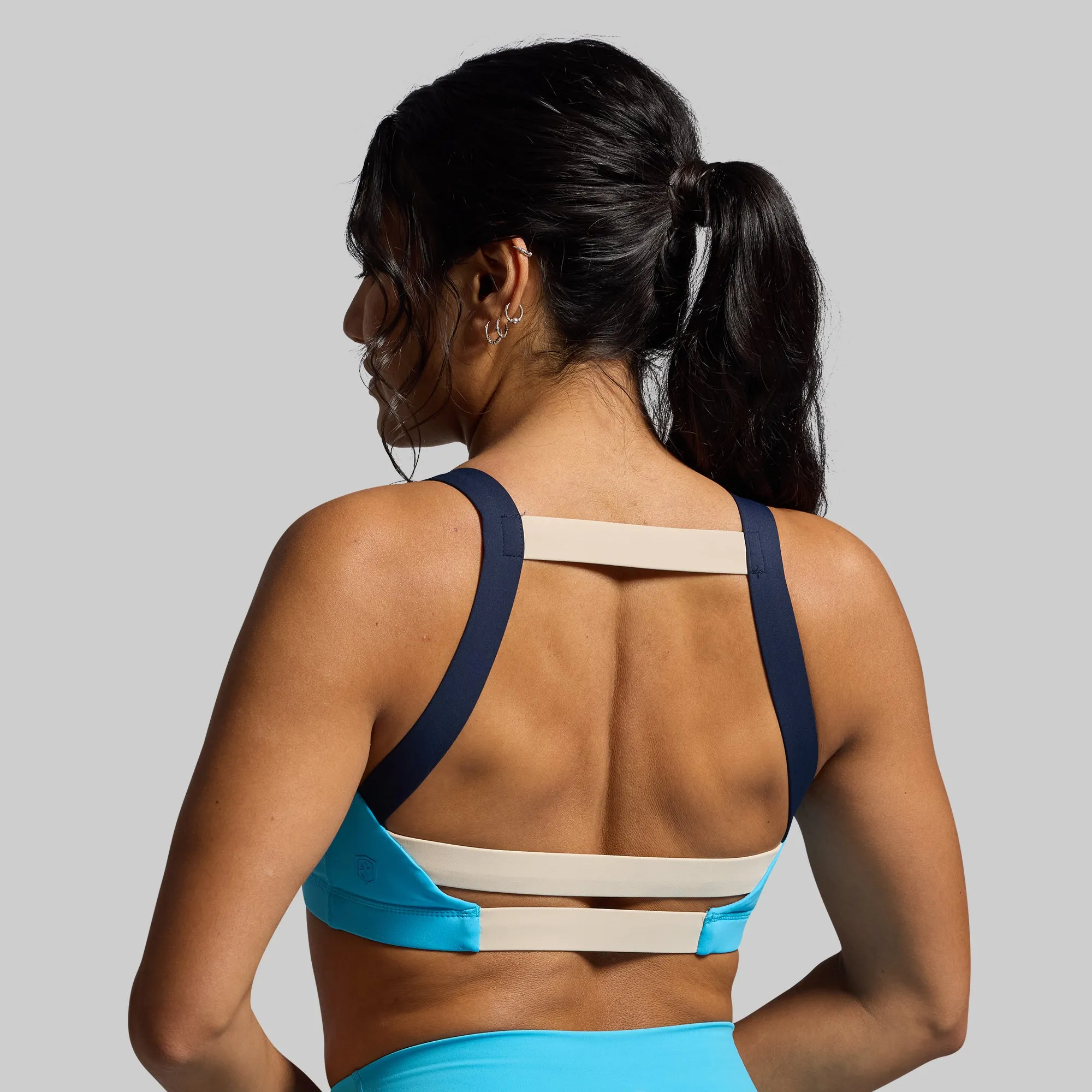 Moxie Sports Bra (Aquarius) sold by Born Primitive