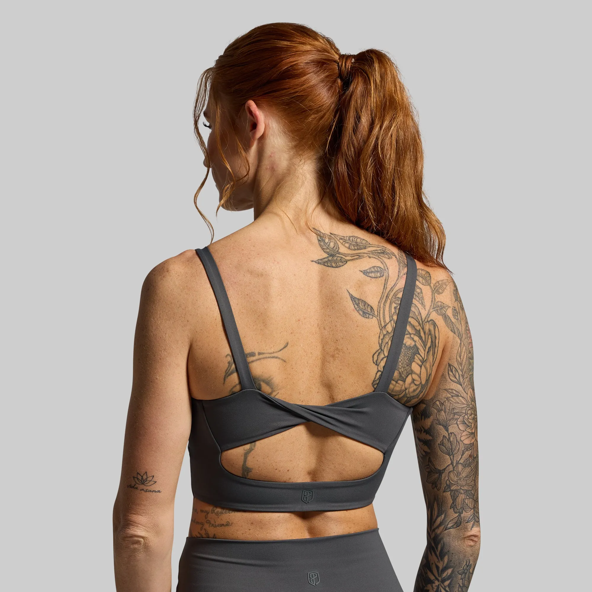 Your Go To Sports Bra (Gunmetal) sold by Born Primitive