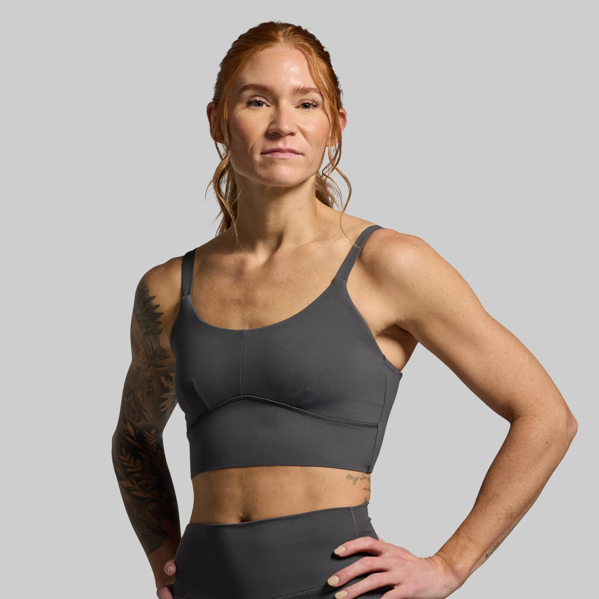 Your Go To Sports Bra (Gunmetal) sold by Born Primitive product image thumbnail 2