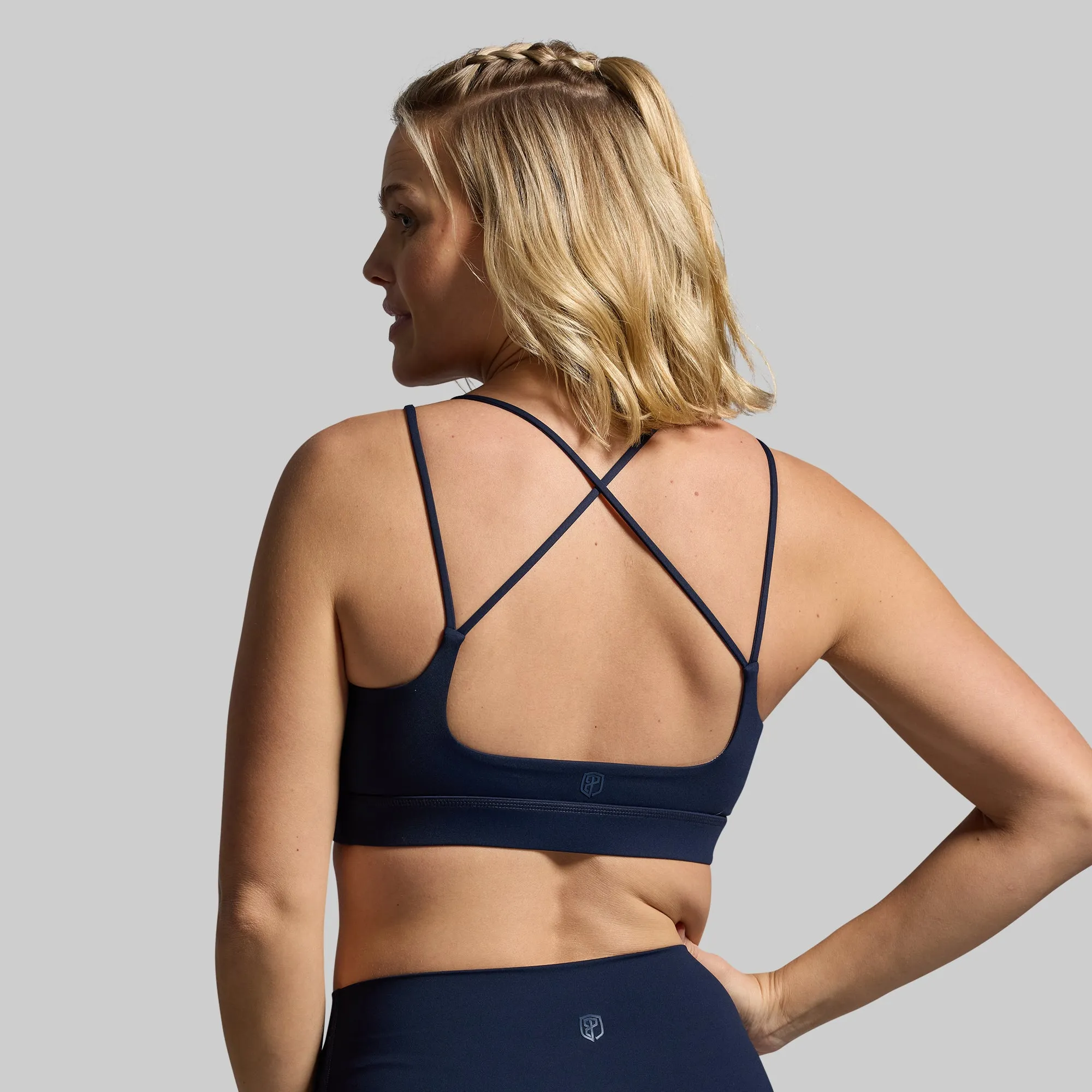 Exhale Sports Bra (BP Navy) sold by Born Primitive