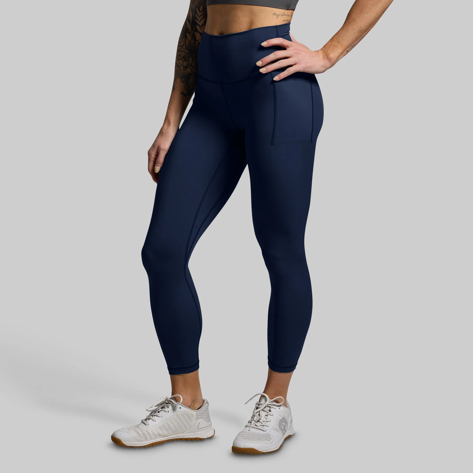Your Go To 7/8 Legging w/ Pockets 2.0 (BP Navy) sold by Born Primitive product image thumbnail 5
