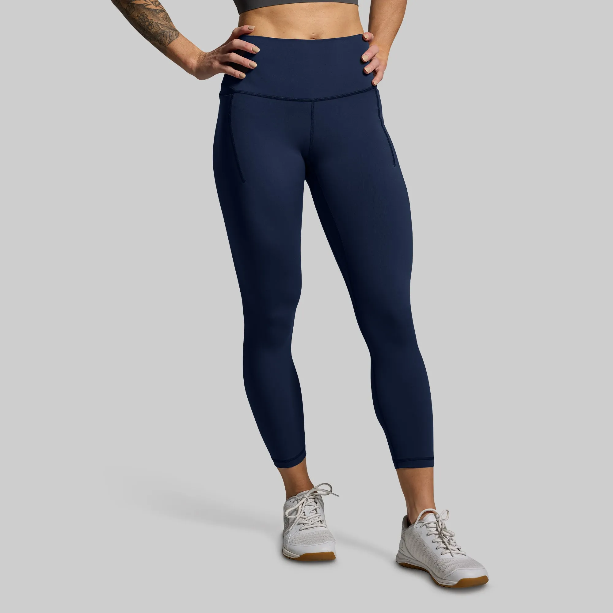 Your Go To 7/8 Legging w/ Pockets 2.0 (BP Navy) sold by Born Primitive product image thumbnail 3