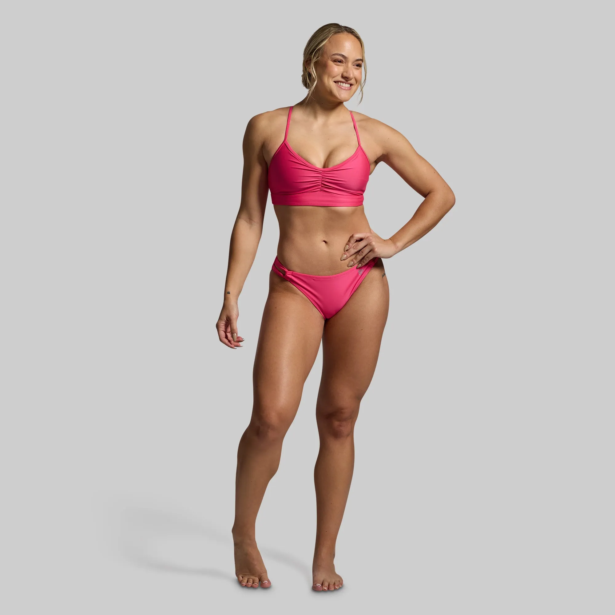 Marina Bikini Set (Raspberry Sorbet) sold by Born Primitive